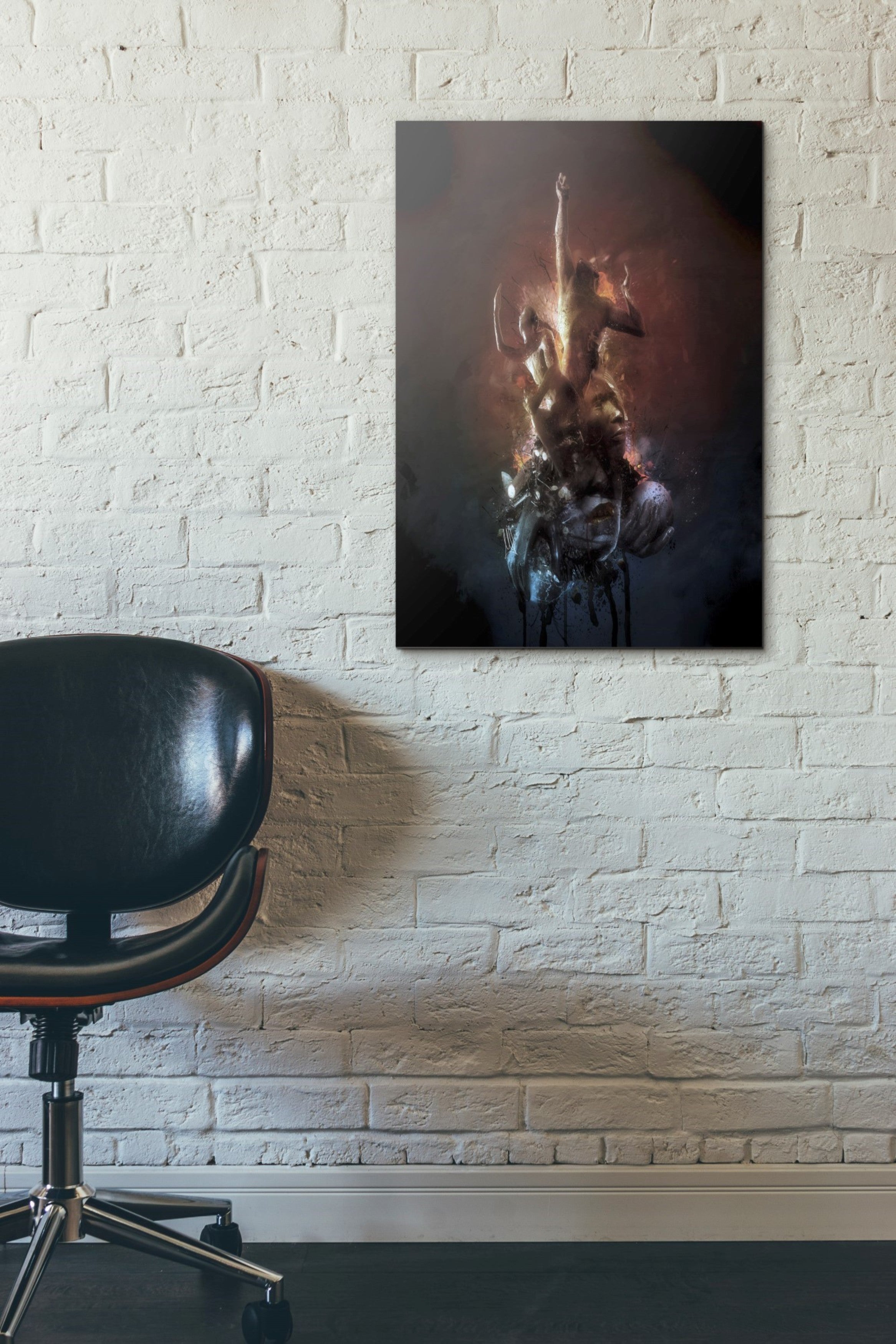 'Hell Are The Others' by Mario Sanchez Nevado, Canvas Wall Art,18x26