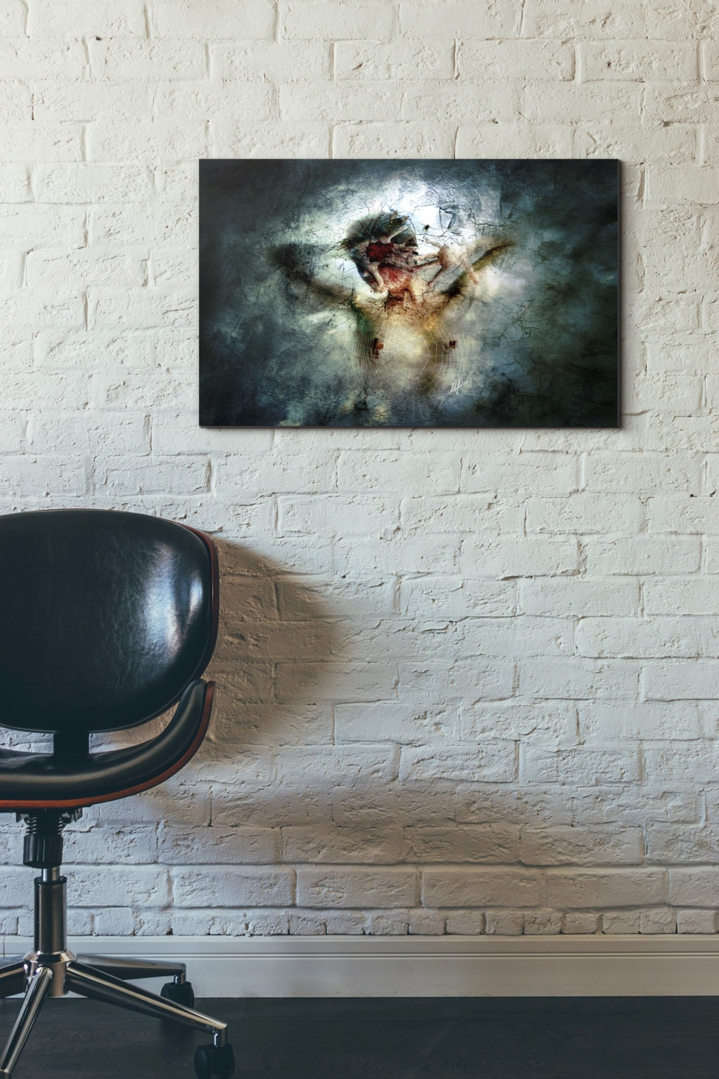'I Break' by Mario Sanchez Nevado, Canvas Wall Art,18x26