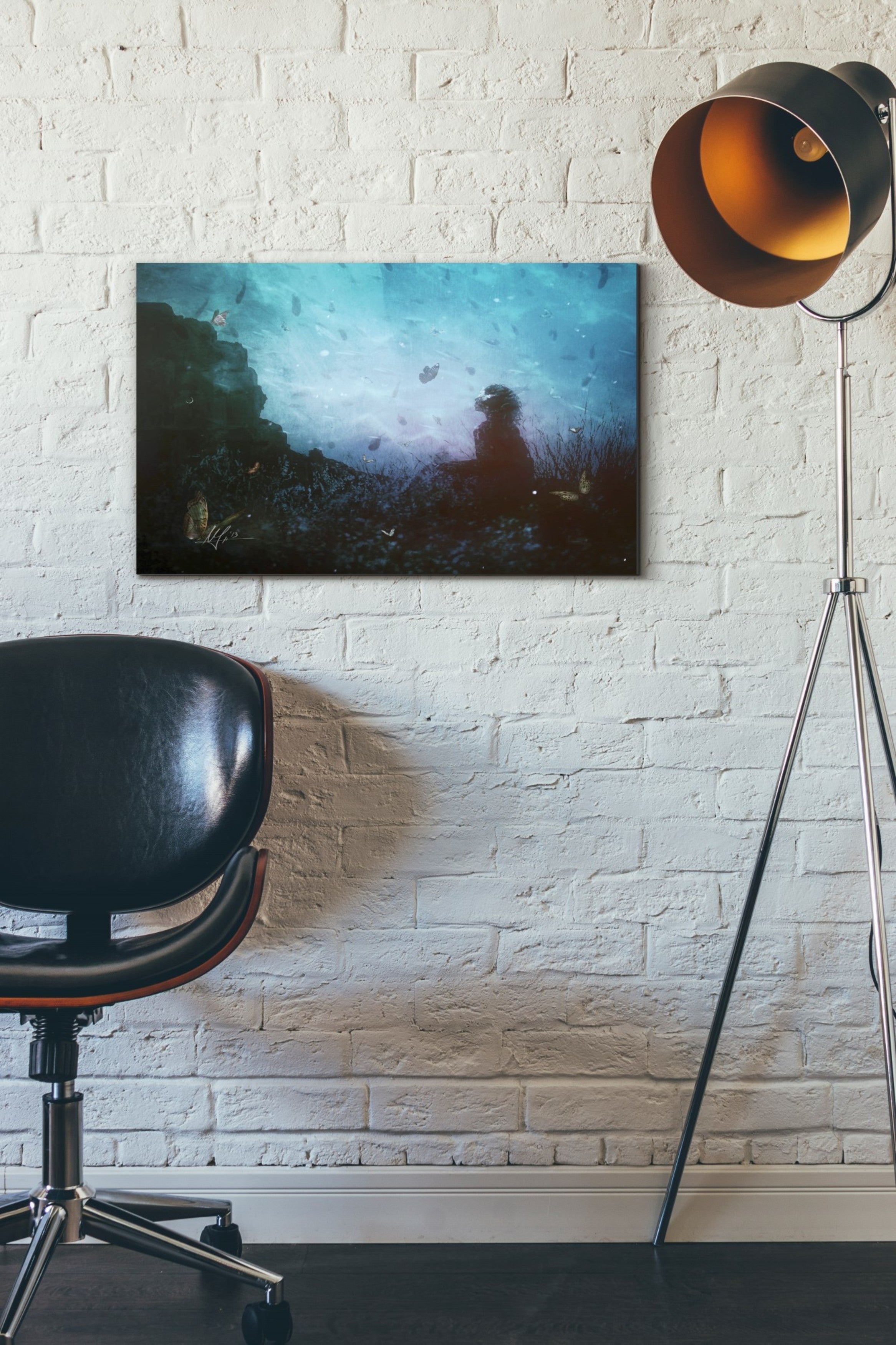 'Shattered Memories' by Mario Sanchez Nevado, Canvas Wall Art,18x26