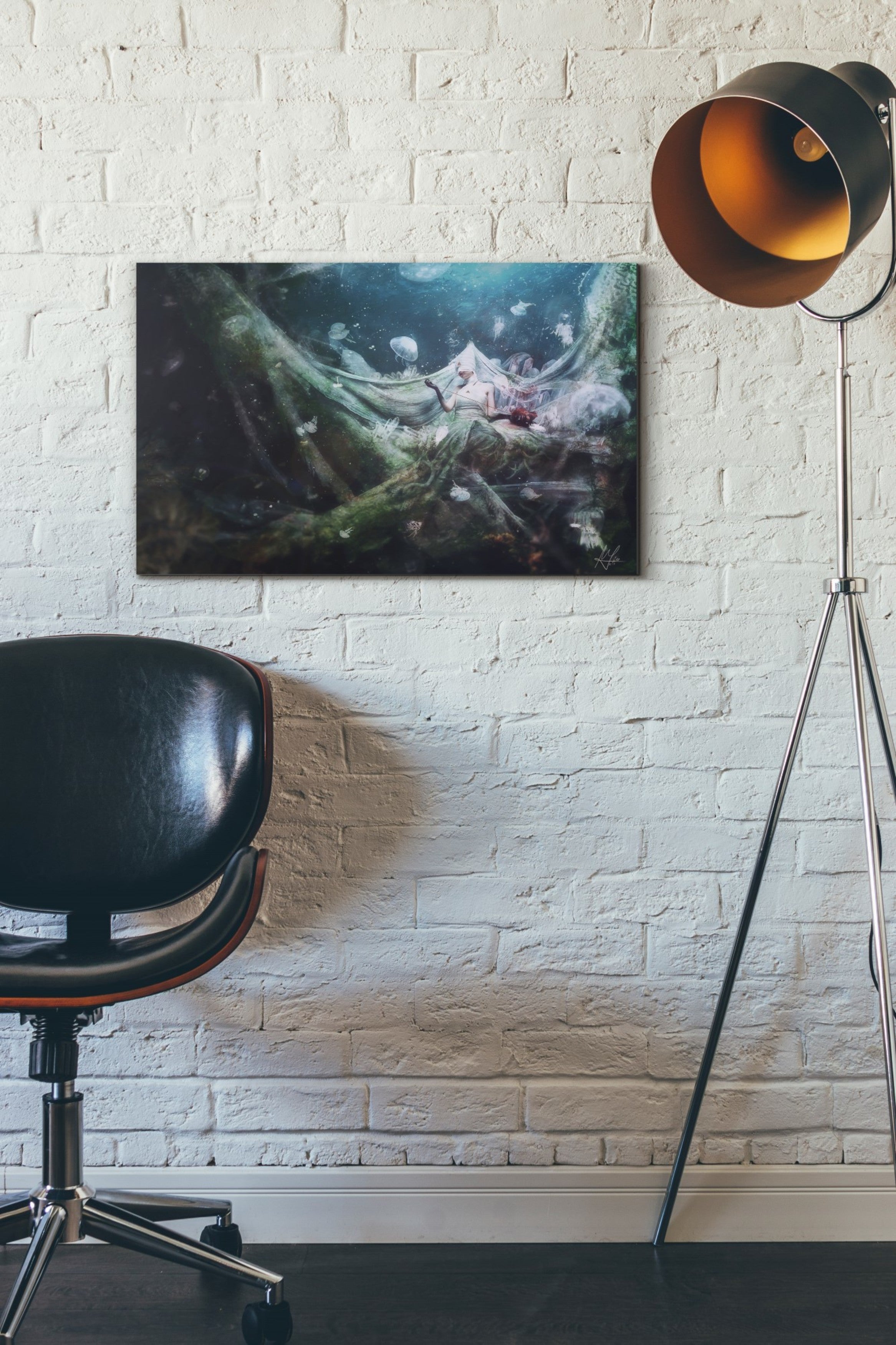 'Unravel' by Mario Sanchez Nevado, Canvas Wall Art,18x26