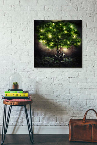 Image of 'Dear Darkness' by Mario Sanchez Nevado, Canvas Wall Art,26x26