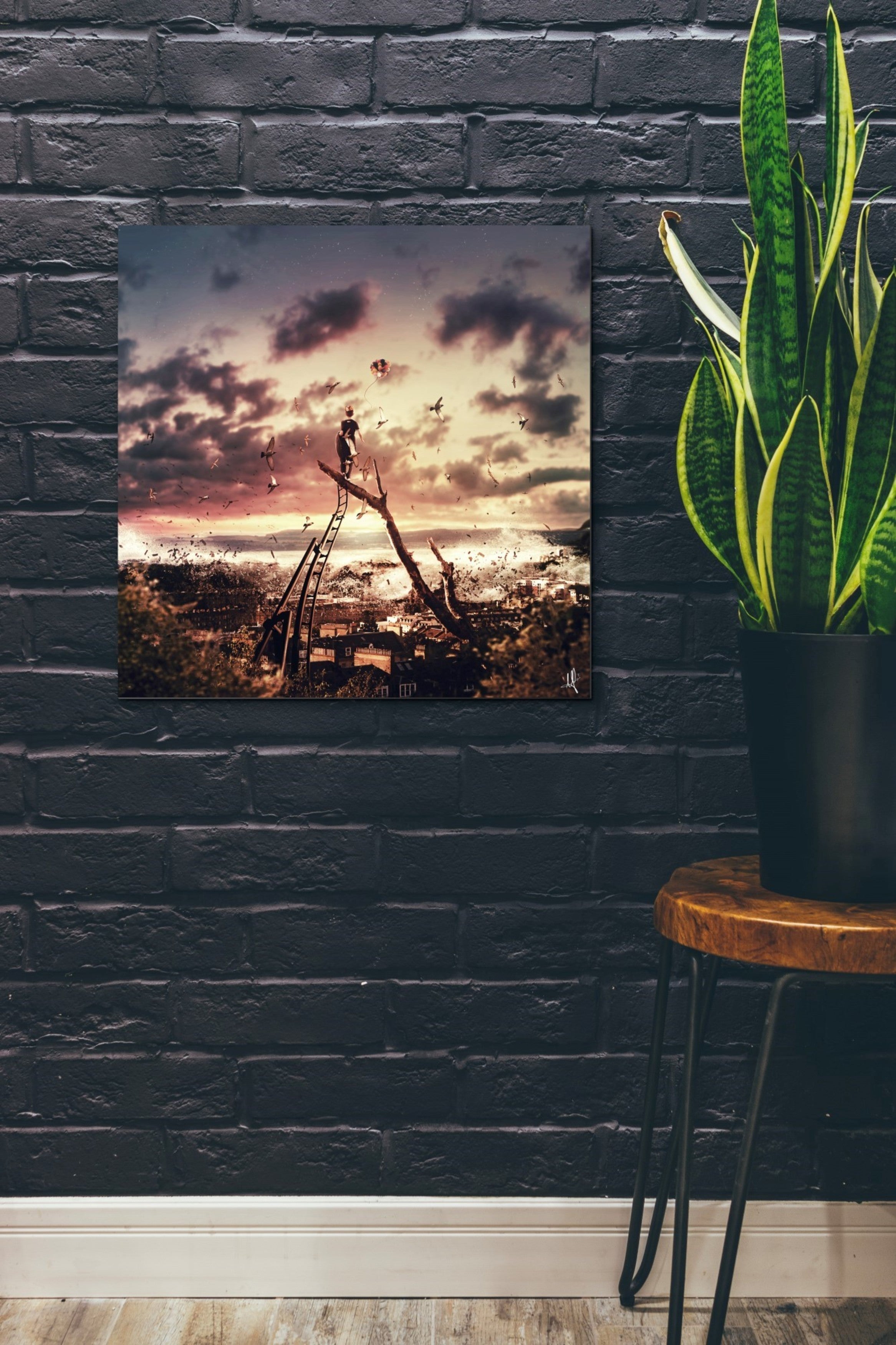 'King For A Day' by Mario Sanchez Nevado, Canvas Wall Art,26x26