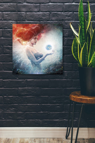 Image of 'Living Frequencies' by Mario Sanchez Nevado, Canvas Wall Art,26x26