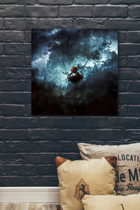 'Travel is Dangerous' by Mario Sanchez Nevado, Canvas Wall Art,26x26