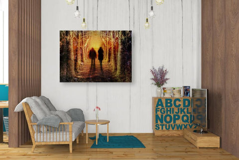 Image of 'Strangers' by Mario Sanchez Nevado, Canvas Wall Art,26x34