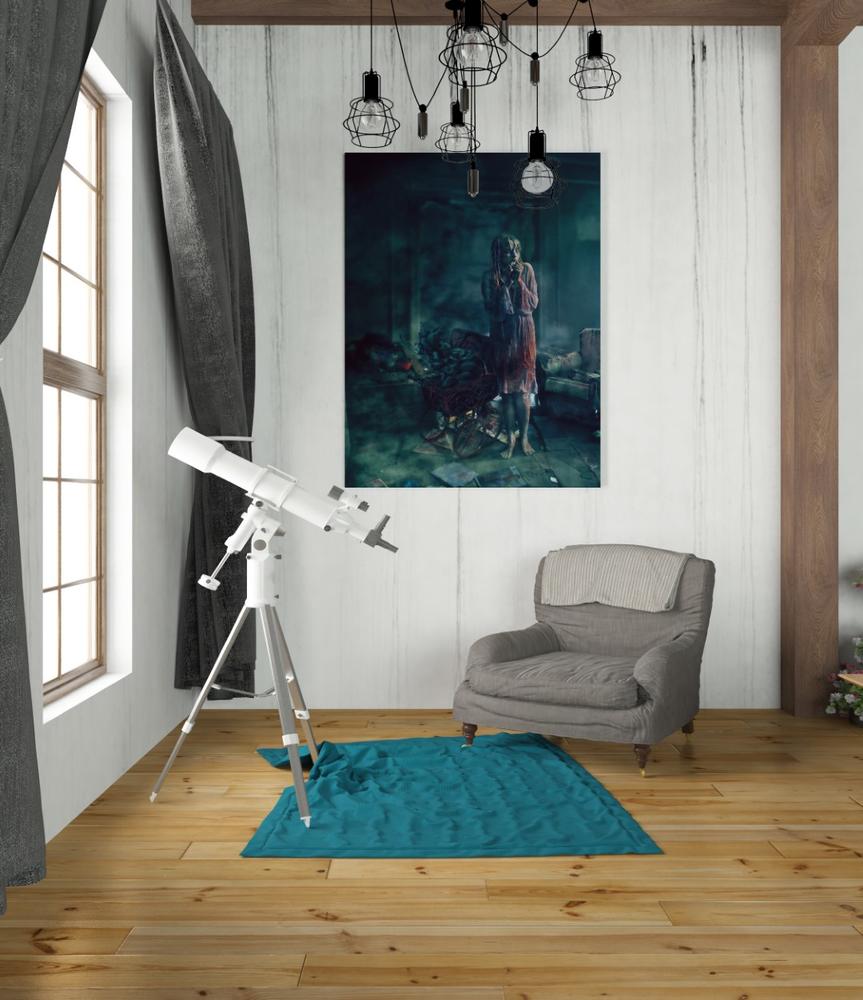 'At Night' by Mario Sanchez Nevado, Canvas Wall Art,26x34