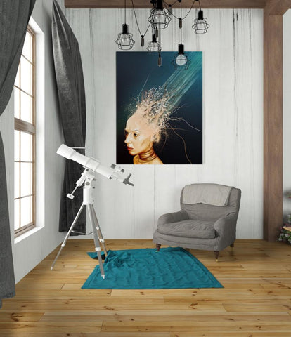 Image of 'Emotionless' by Mario Sanchez Nevado, Canvas Wall Art,26x34