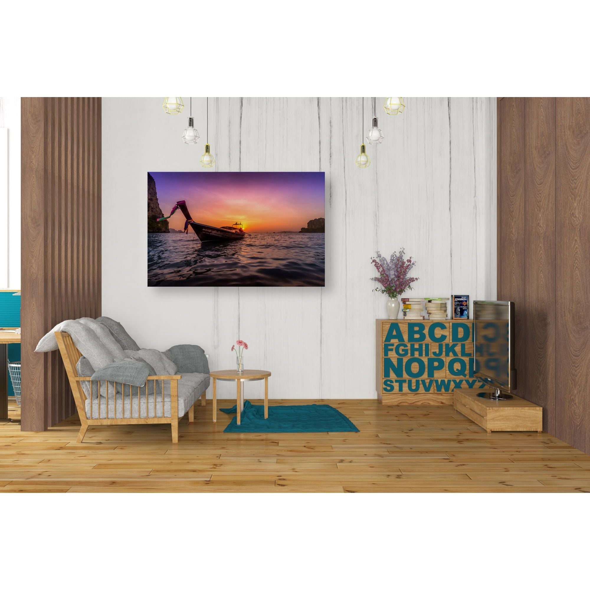 'Longtail Sunset' by Nicklas Gustafsson, Canvas Wall,26x40