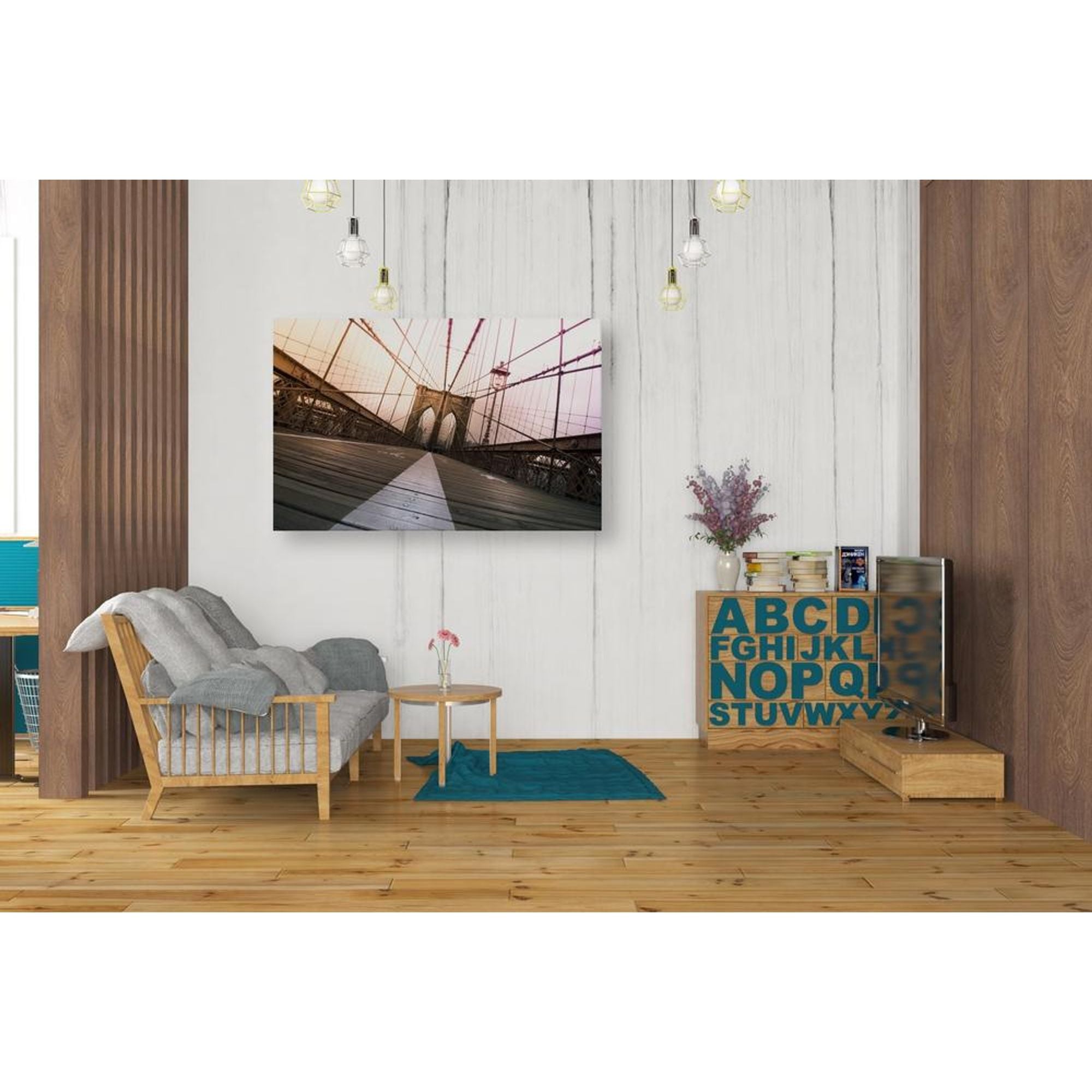 'Brooklyn Bridge, New York City' by Nicklas Gustafsson, Canvas Wall,26x40