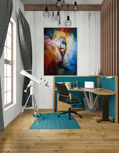 'The Radiant Nimbus of Crestfallen' by Mario Sanchez Nevado, Canvas Wall Art,26x40