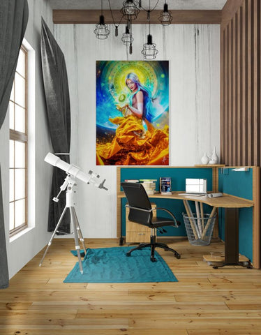 Image of 'Vires in Numeris' by Mario Sanchez Nevado, Canvas Wall Art,26x40