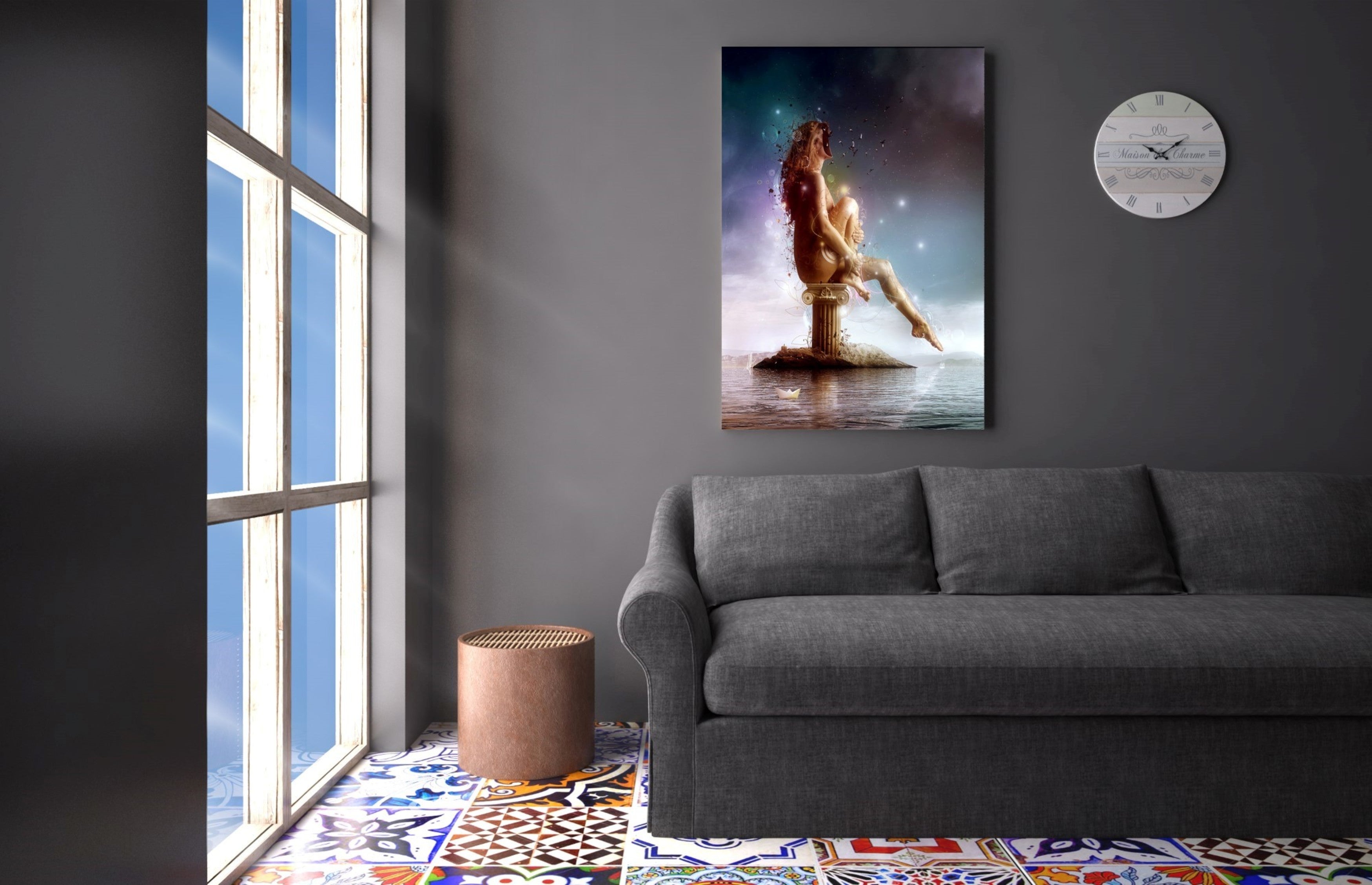 'Absentminded' by Mario Sanchez Nevado, Canvas Wall Art,26x40