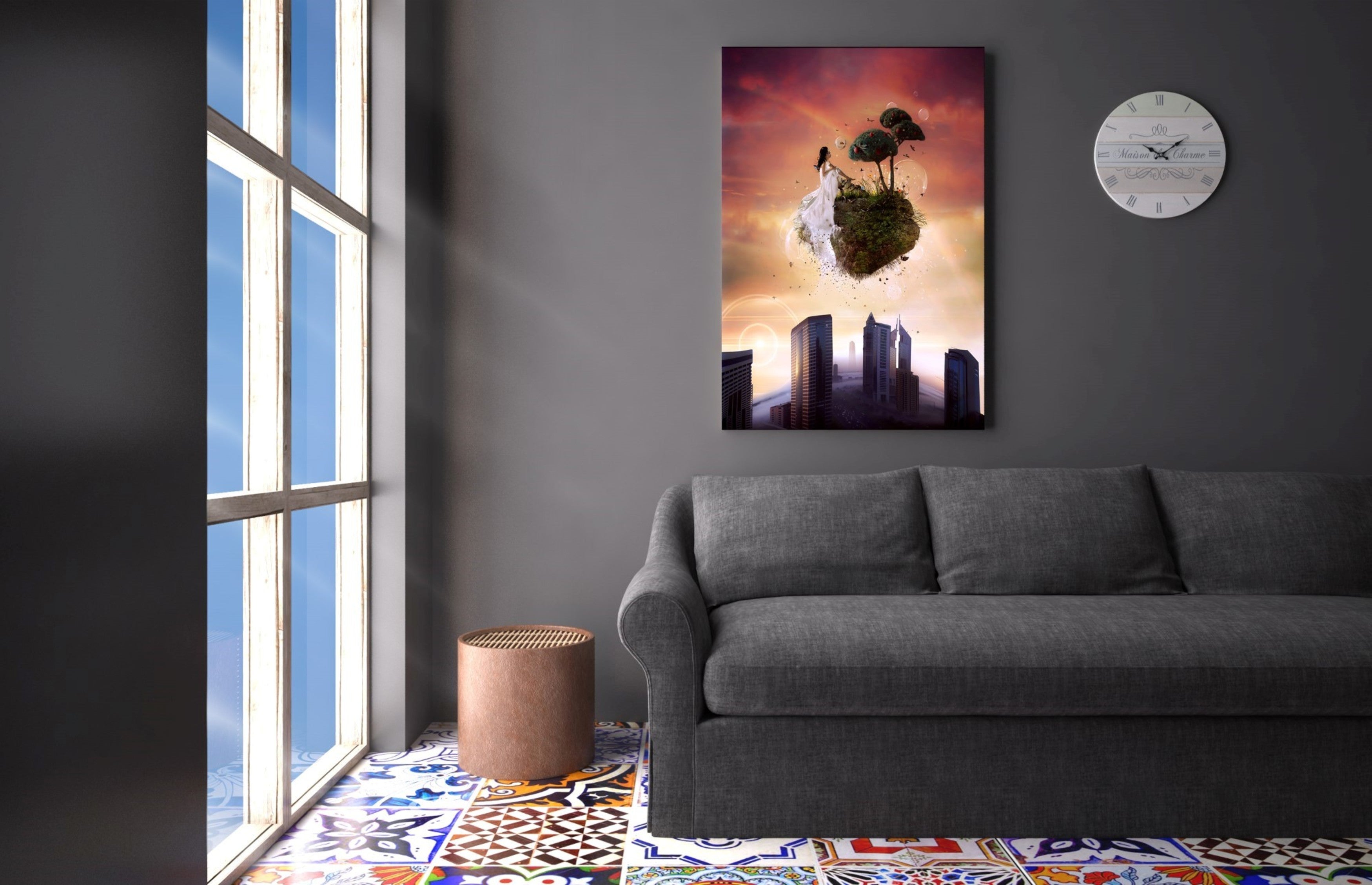 'Analog Park' by Mario Sanchez Nevado, Canvas Wall Art,26x40