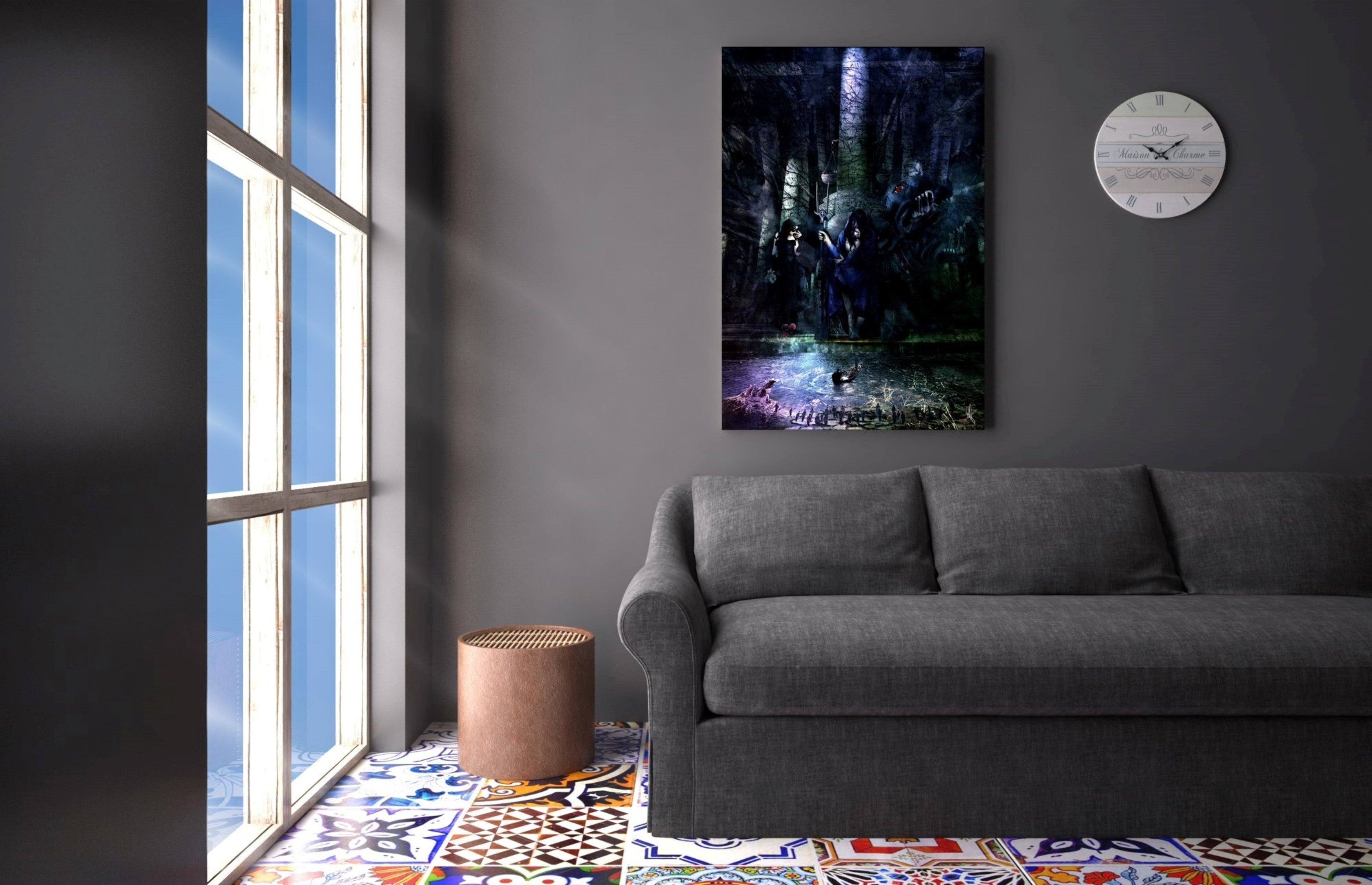 'Hades' by Mario Sanchez Nevado, Canvas Wall Art,26x40