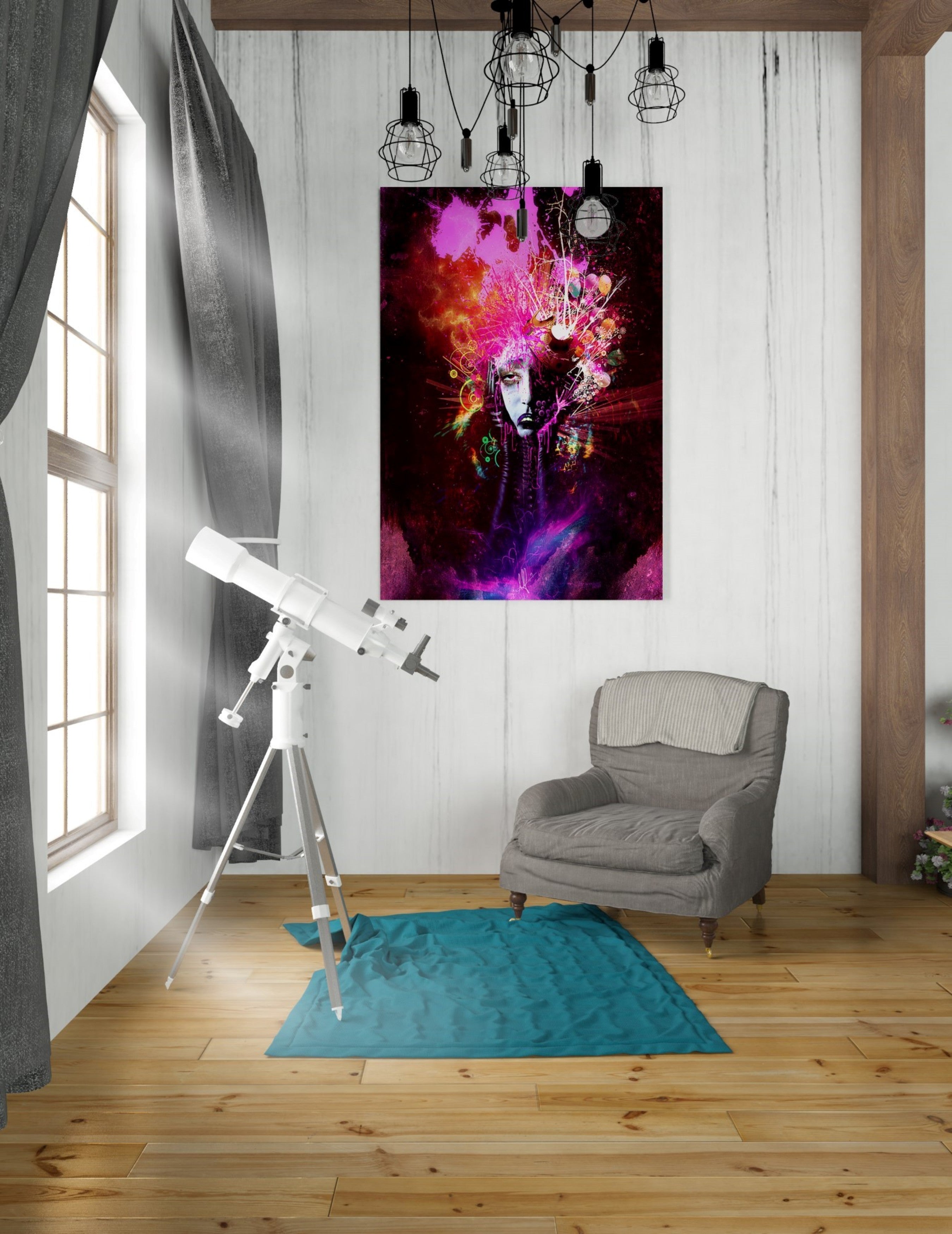 'Overdose' by Mario Sanchez Nevado, Canvas Wall Art,26x40