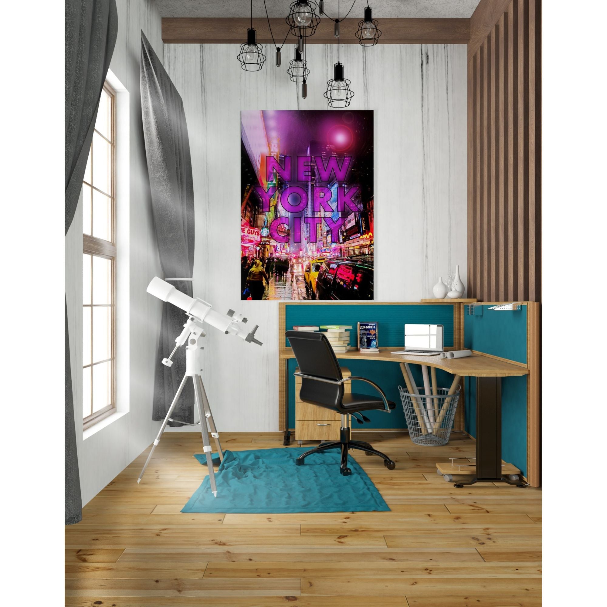 'New York City Color' by Nicklas Gustafsson, Canvas Wall Art,28x40