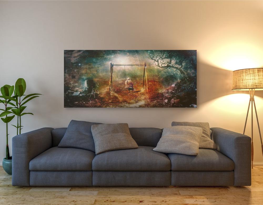 'Life Cycles' by Mario Sanchez Nevado, Canvas Wall Art,30x60