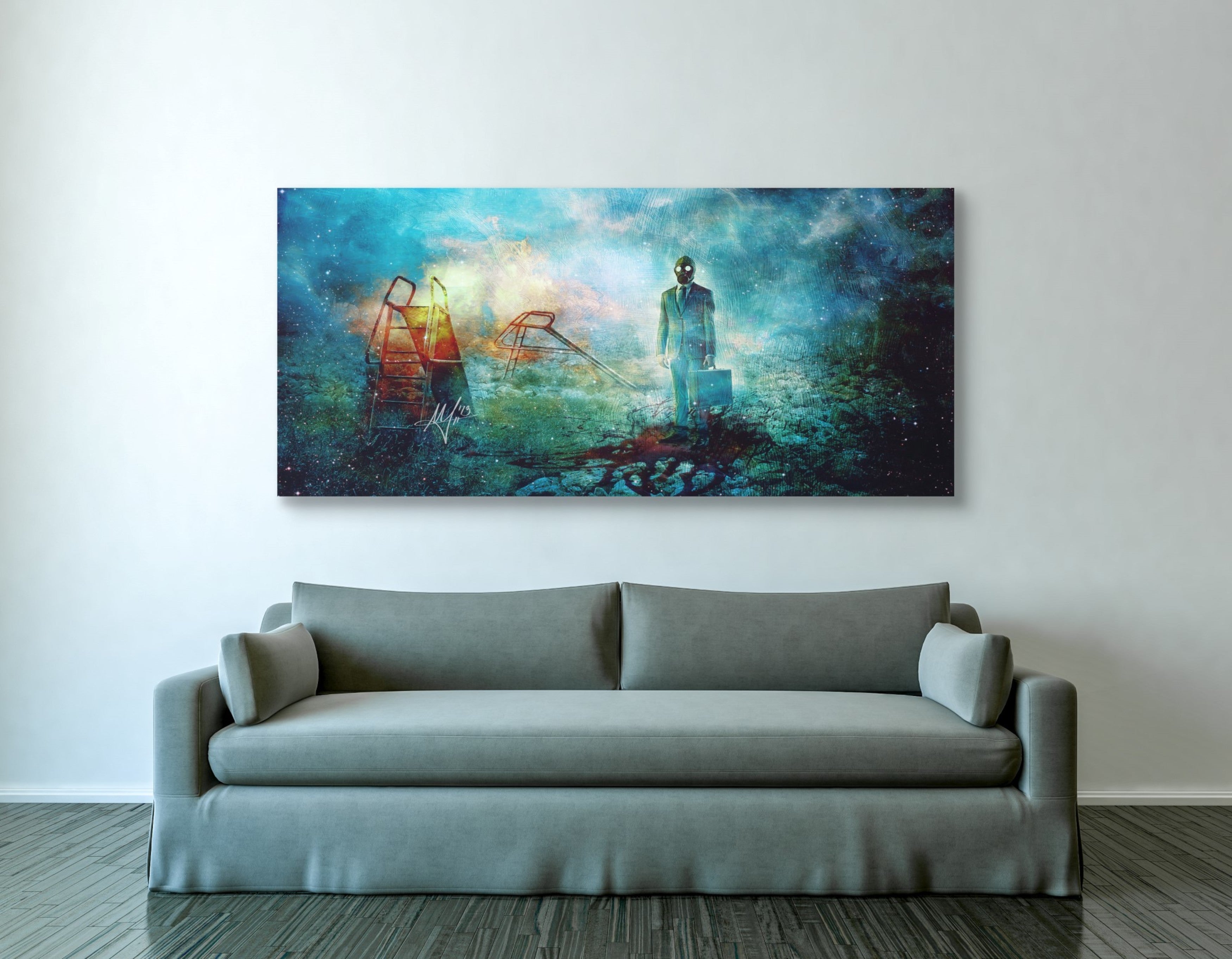 'Grief' by Mario Sanchez Nevado, Canvas Wall Art,30x60