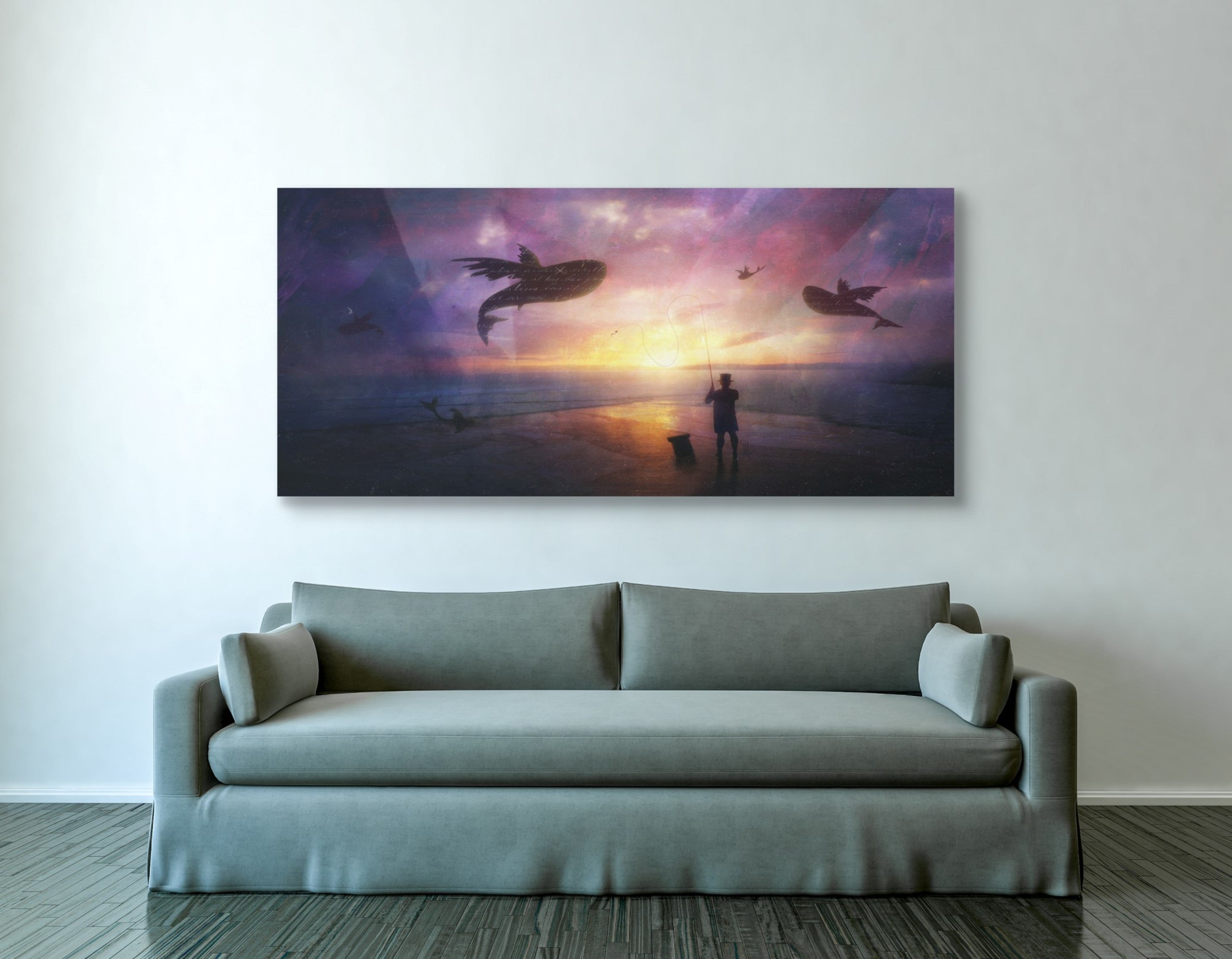 'The Answer' by Mario Sanchez Nevado, Canvas Wall Art,30x60