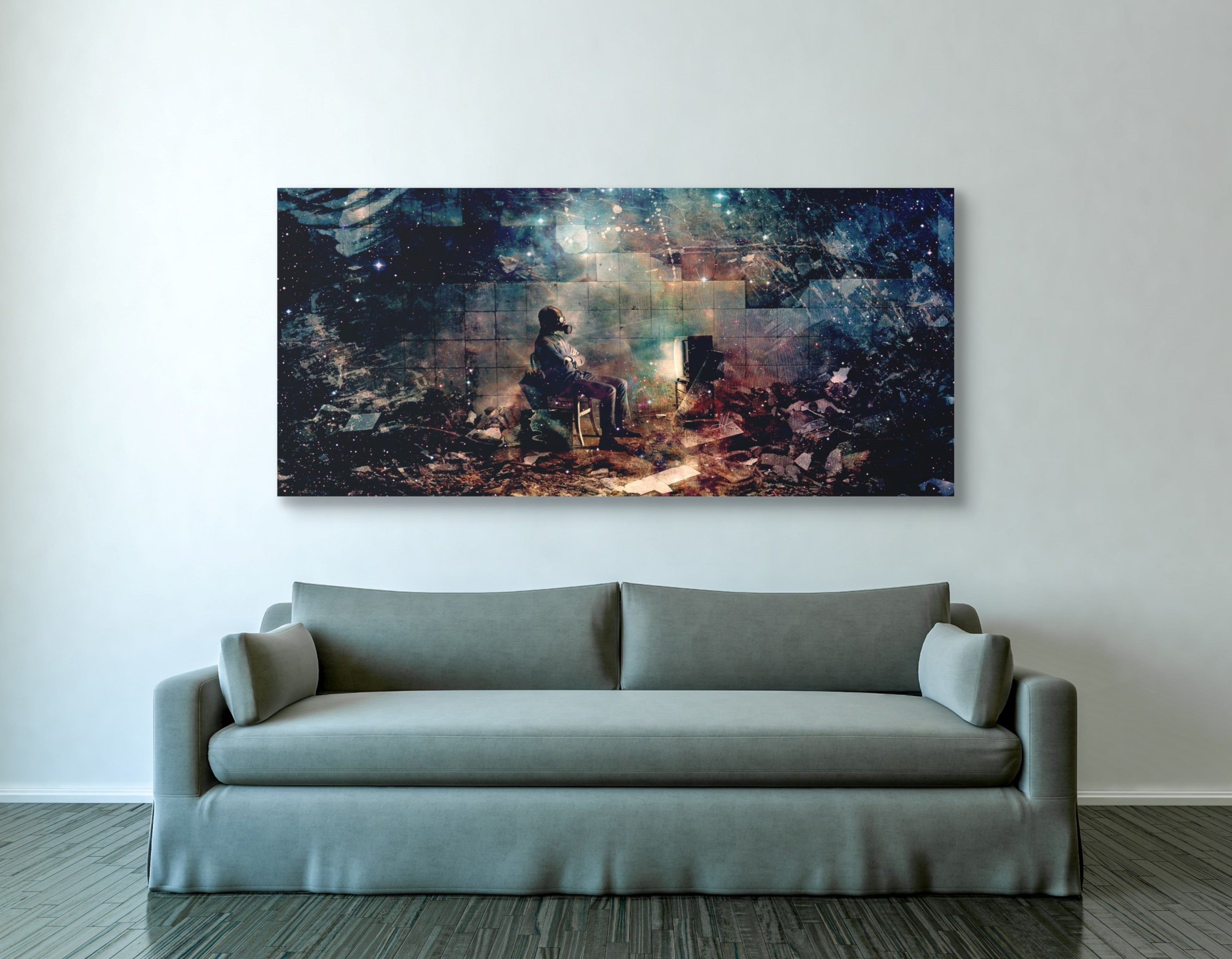 'The Noble Lie' by Mario Sanchez Nevado, Canvas Wall Art,30x60