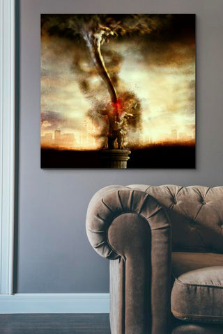 Image of '2009' by Mario Sanchez Nevado, Canvas Wall Art,37x37
