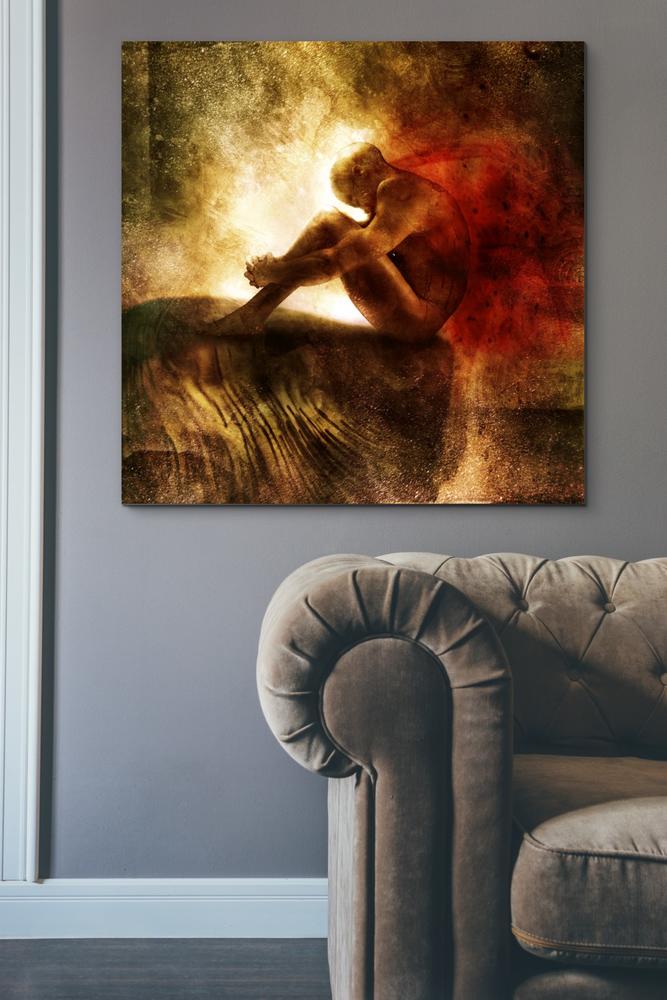 'Exile' by Mario Sanchez Nevado, Canvas Wall Art,37x37