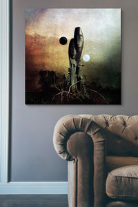 'Postlife' by Mario Sanchez Nevado, Canvas Wall Art,37x37
