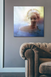 'Anachronic Circles' by Mario Sanchez Nevado, Canvas Wall Art,37x37