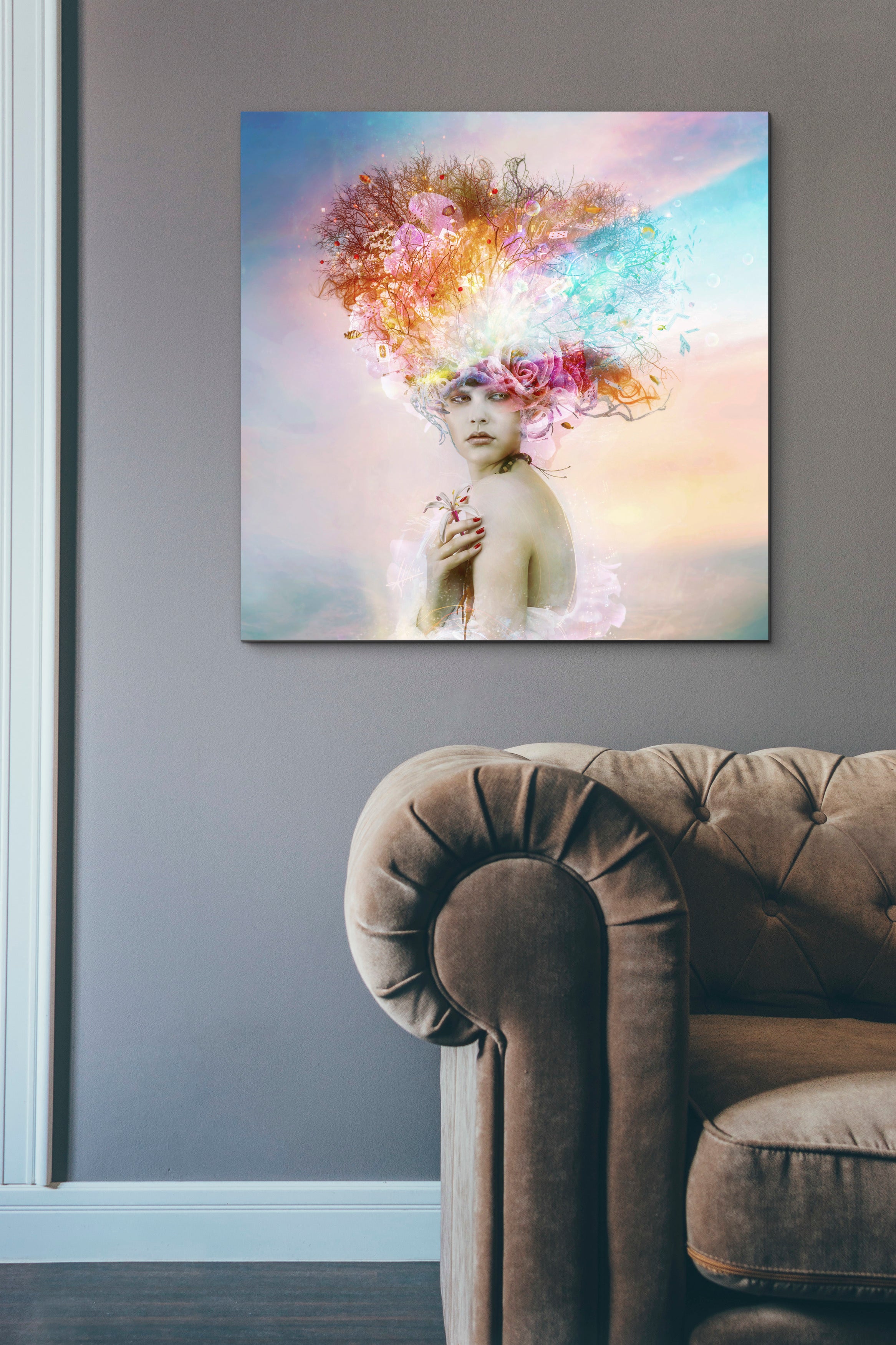'Bittersweet' by Mario Sanchez Nevado, Canvas Wall Art,37x37