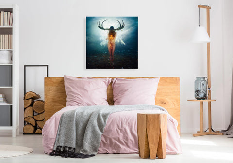 Image of 'Shelter' by Mario Sanchez Nevado, Canvas Wall Art,40x40