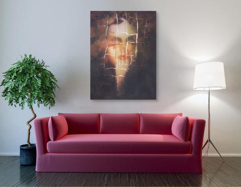 Image of 'Leaves' by Mario Sanchez Nevado, Canvas Wall Art,40x54