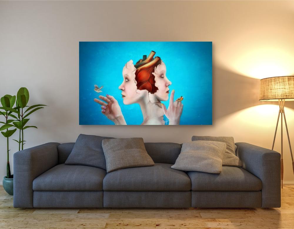 'Turning Point' by Mario Sanchez Nevado, Canvas Wall Art,40x60
