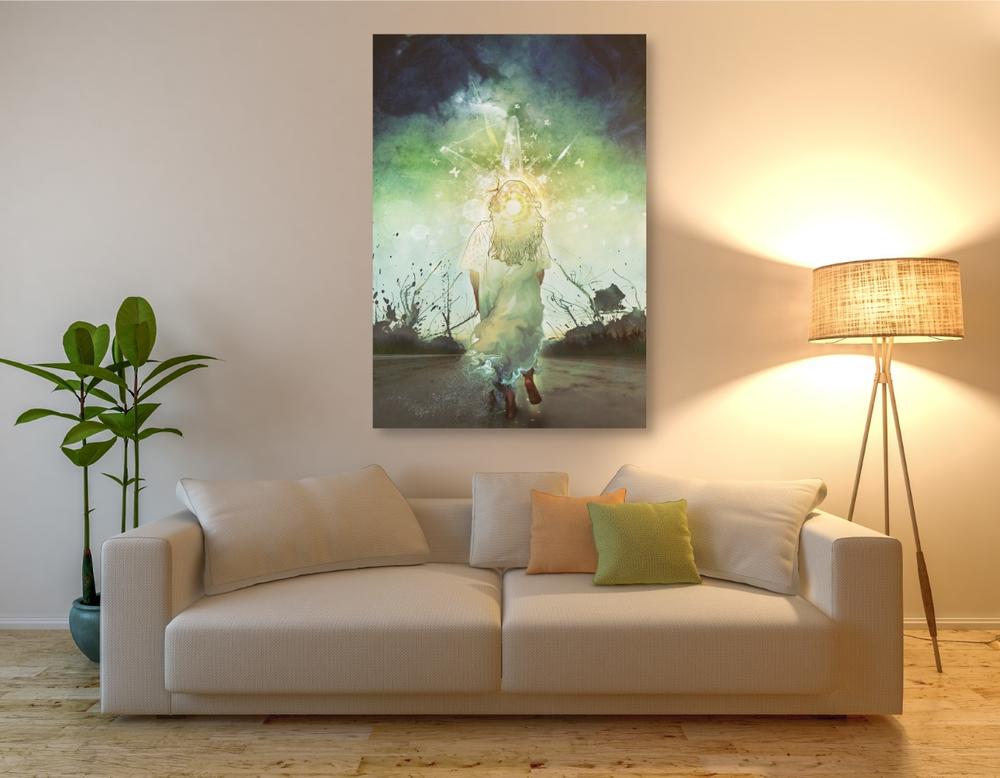 'Your Troubles Are Over' by Mario Sanchez Nevado, Canvas Wall Art,40x60