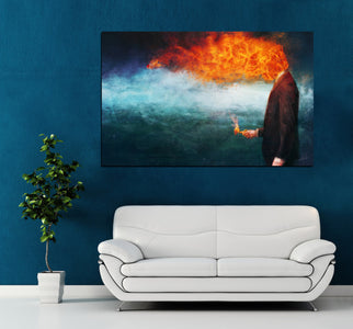'Deep' by Mario Sanchez Nevado, Canvas Wall Art,40x60