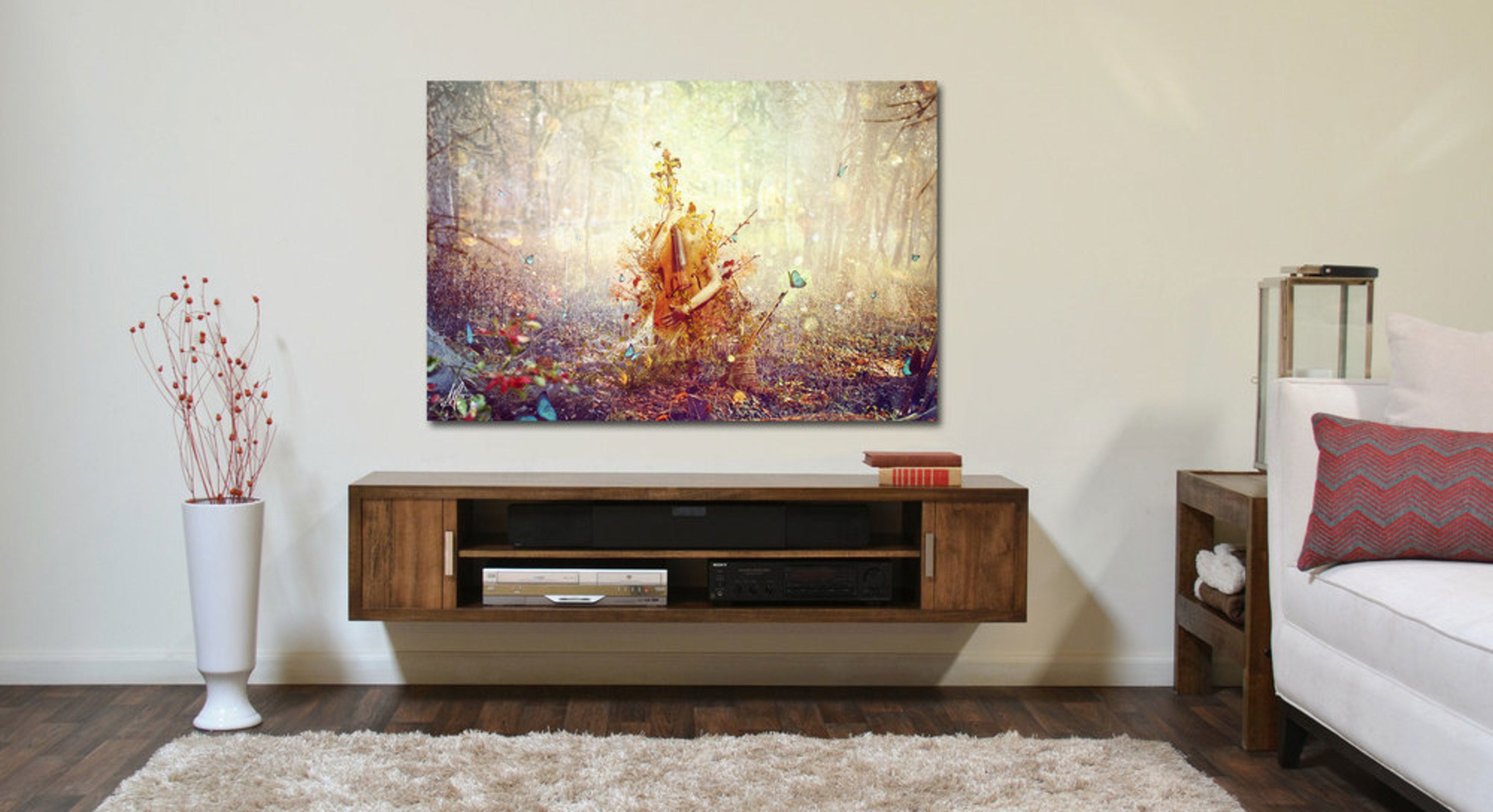'Silence' by Mario Sanchez Nevado, Canvas Wall Art,40x60