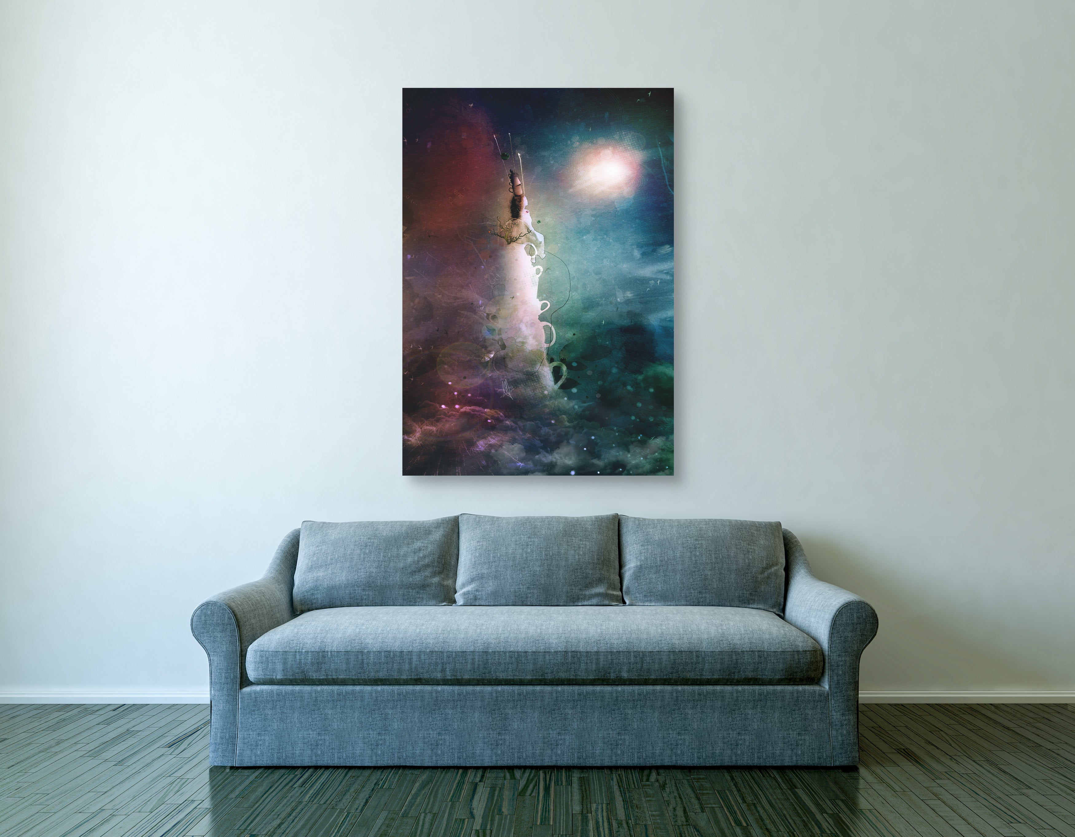 'Ad Infinitum' by Mario Sanchez Nevado, Canvas Wall Art,40x60