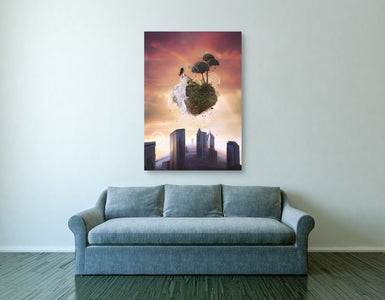 'Analog Park' by Mario Sanchez Nevado, Canvas Wall Art,40x60