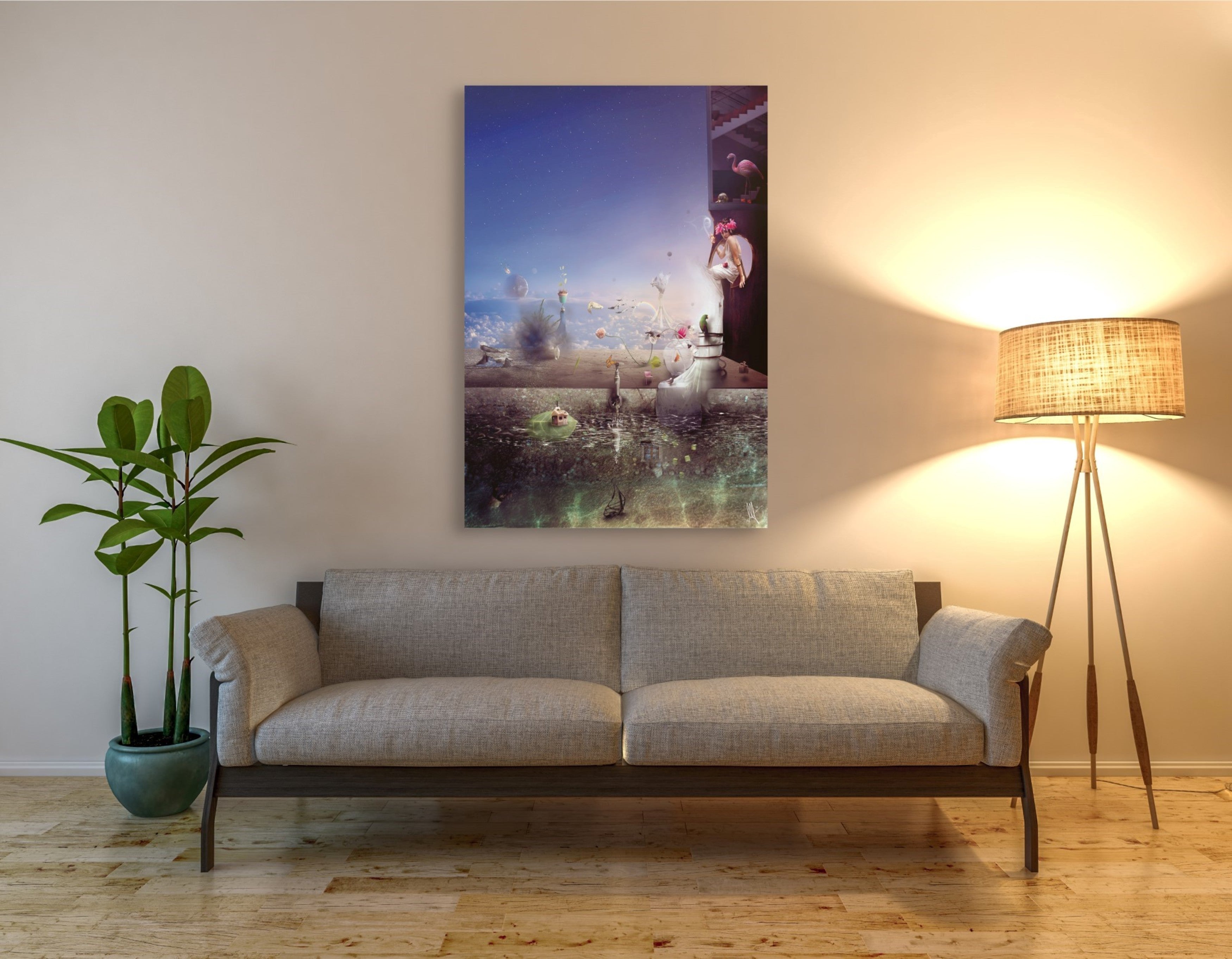 'Hidden Place' by Mario Sanchez Nevado, Canvas Wall Art,40x60