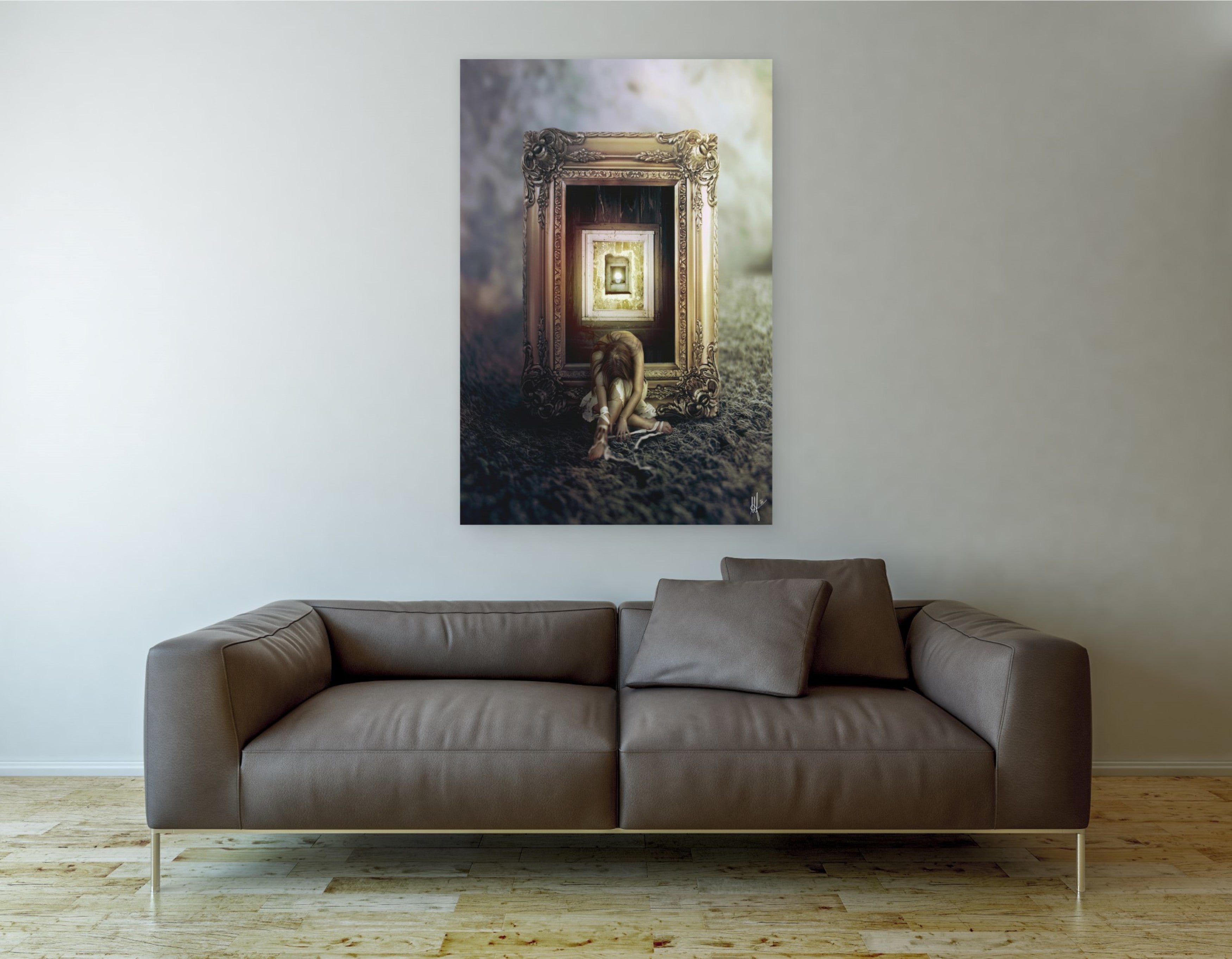 'Shrink' by Mario Sanchez Nevado, Canvas Wall Art,40x60