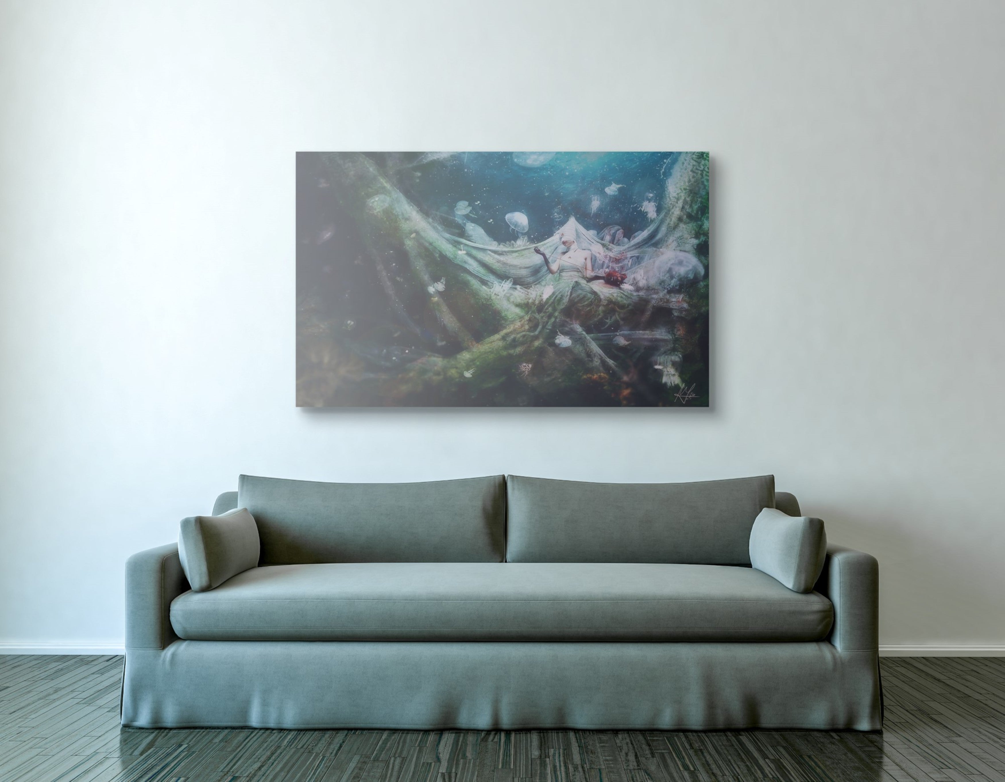 'Unravel' by Mario Sanchez Nevado, Canvas Wall Art,40x60
