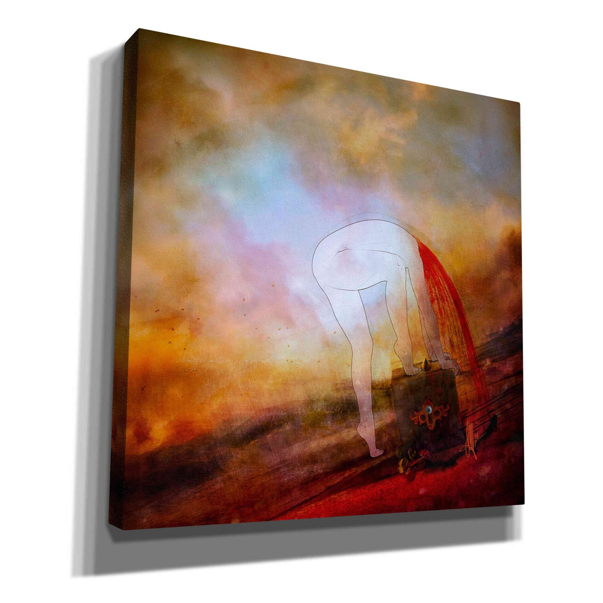 'Caer' by Mario Sanchez Nevado, Canvas Wall Art