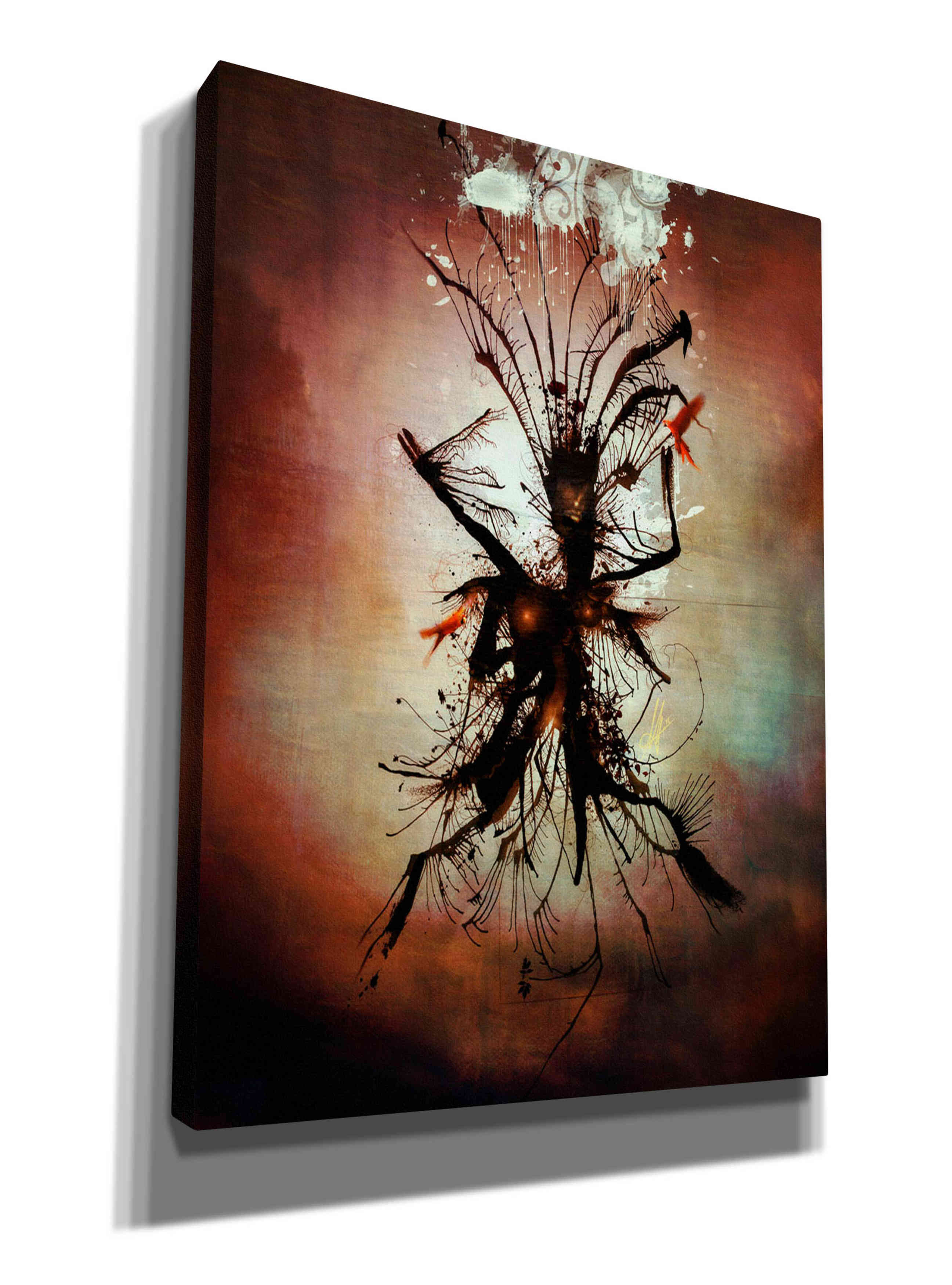 'A Sky About To Rain' by Mario Sanchez Nevado, Canvas Wall Art,Size A Portrait