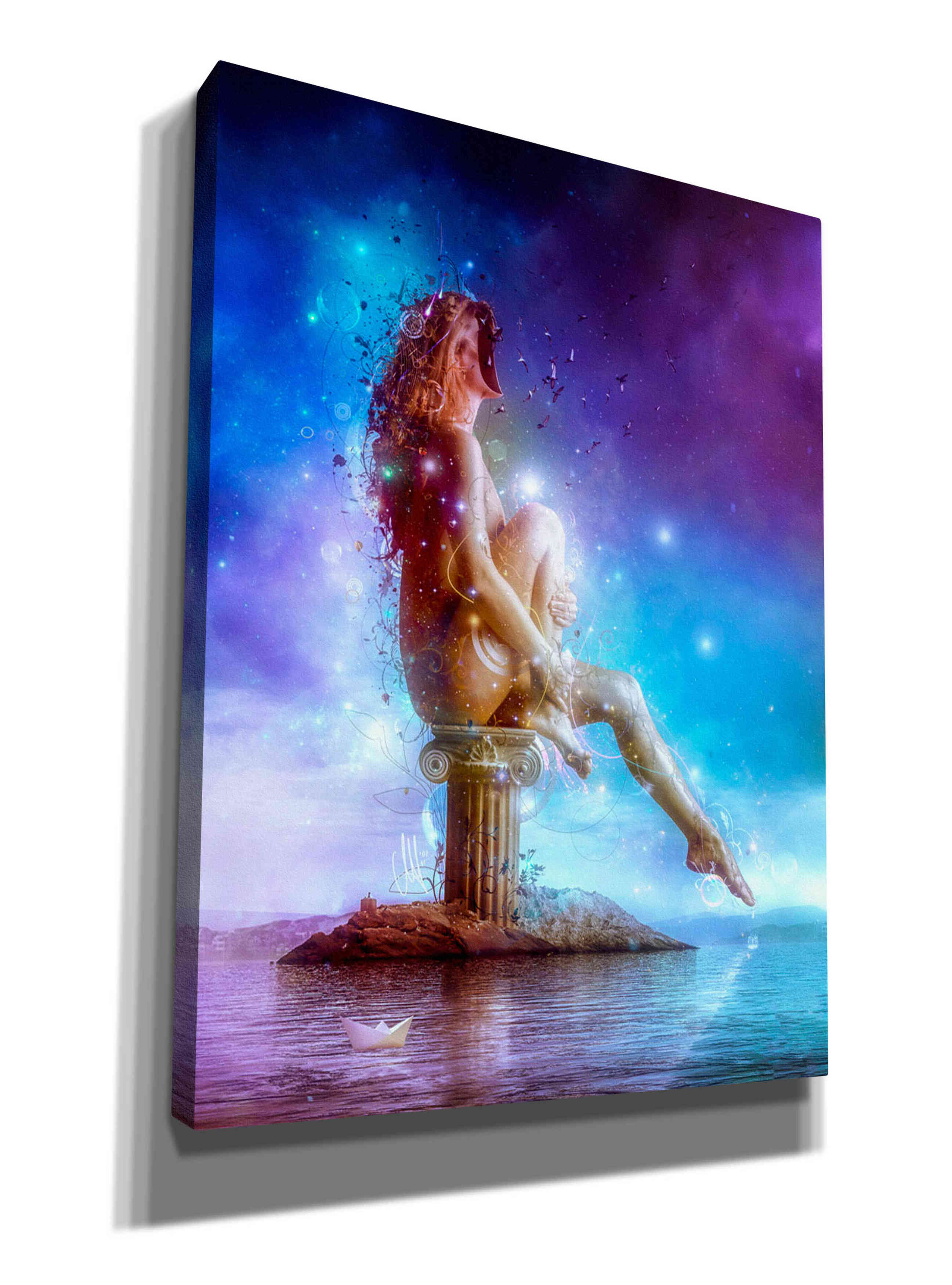 'Absentminded' by Mario Sanchez Nevado, Canvas Wall Art,Size A Portrait
