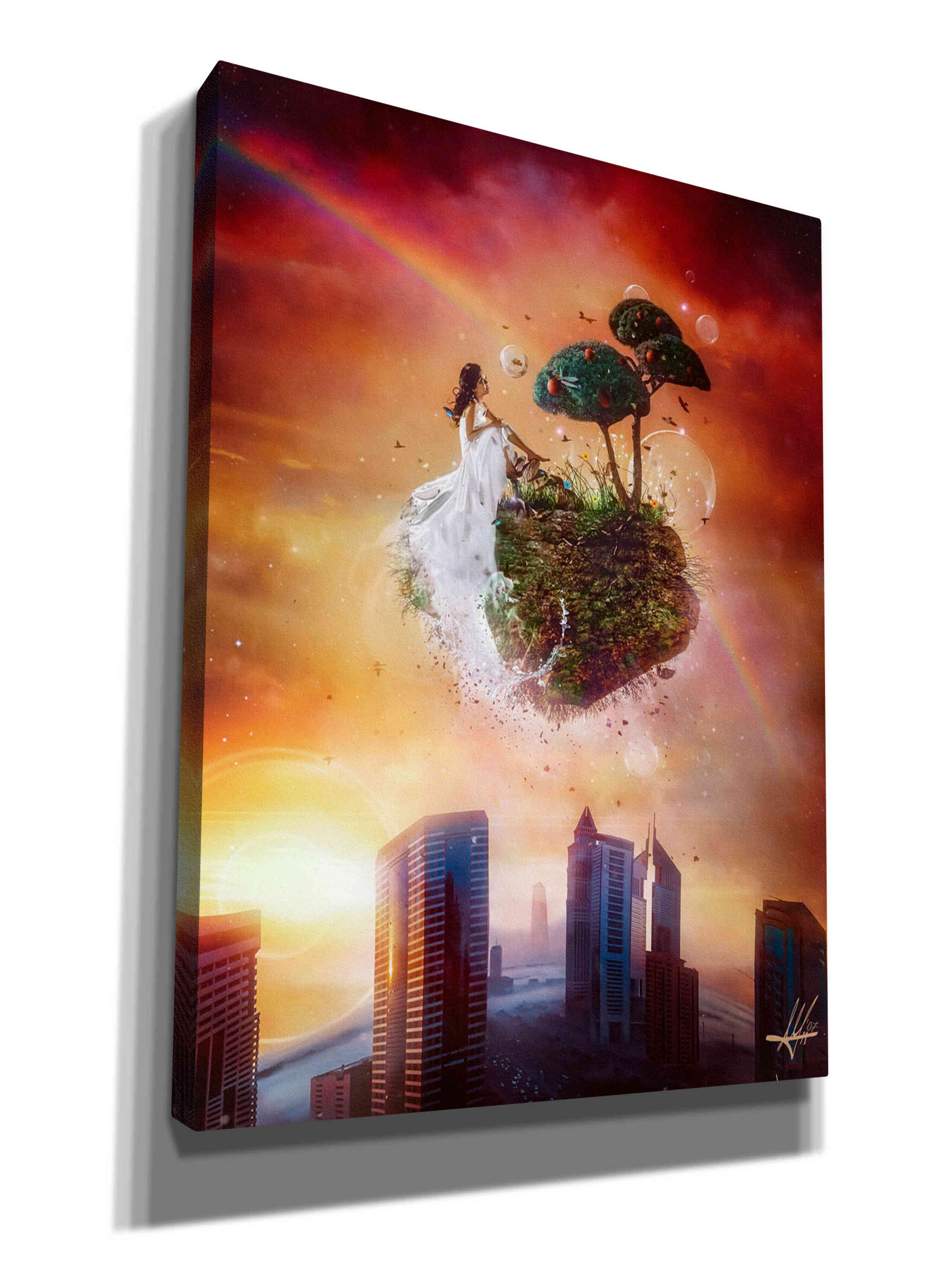 'Analog Park' by Mario Sanchez Nevado, Canvas Wall Art,Size A Portrait