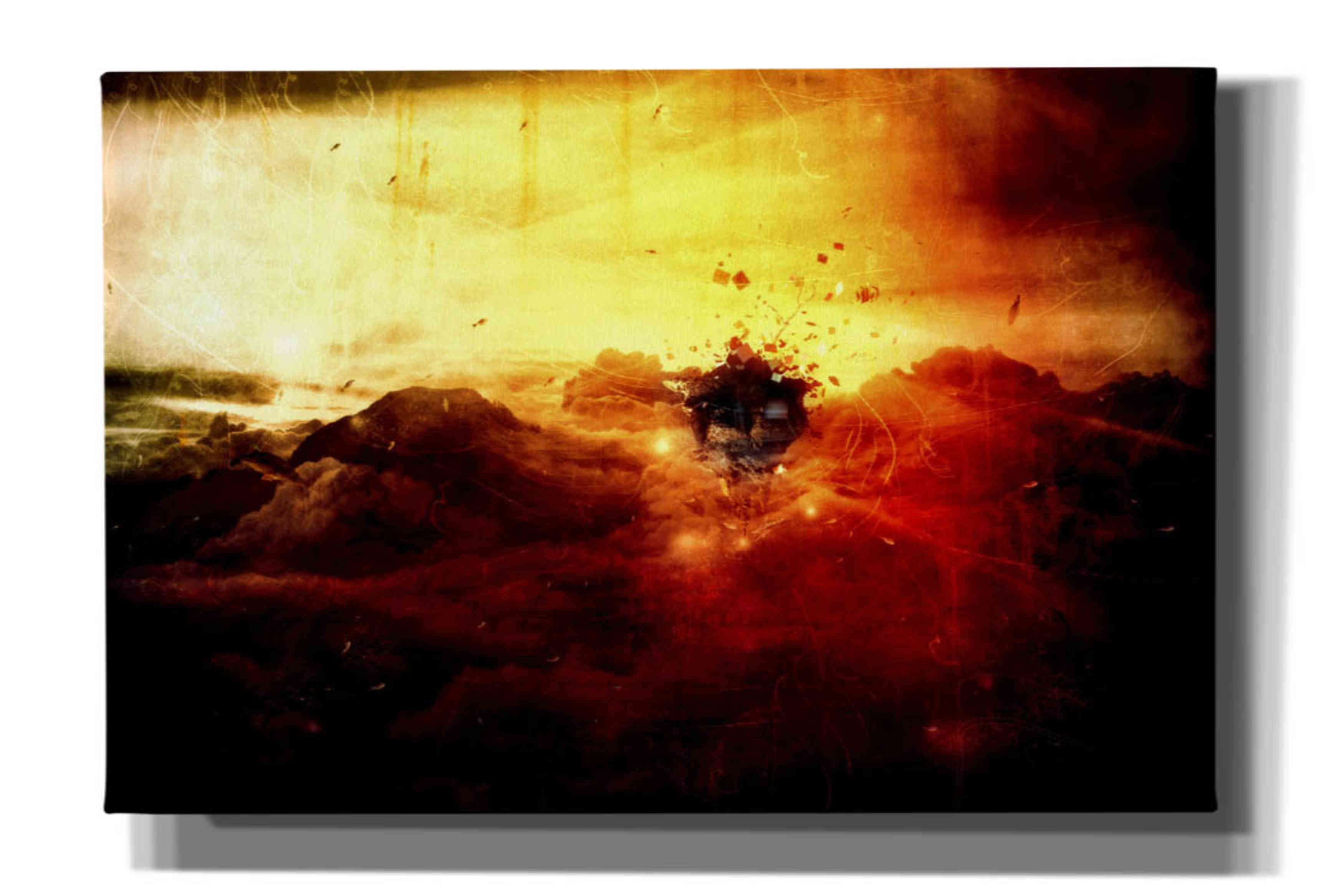 'Are You There' by Mario Sanchez Nevado, Canvas Wall Art,Size A Landscape