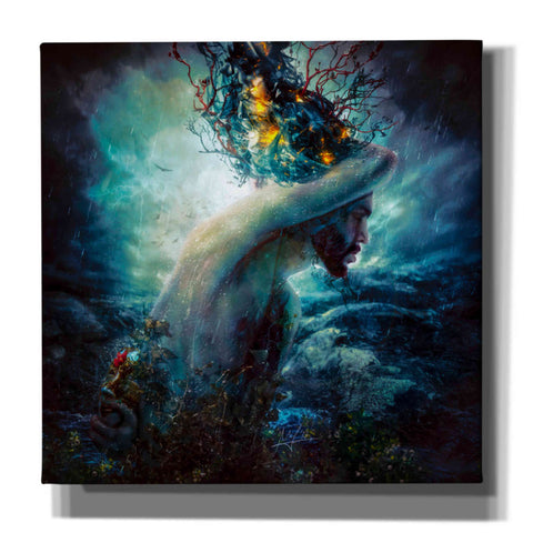 Image of 'Charade' by Mario Sanchez Nevado, Canvas Wall Art,Size 1 Square