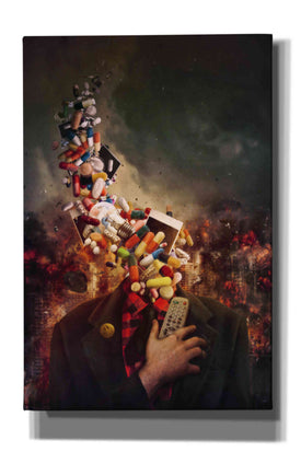 'Comfortably Numb' by Mario Sanchez Nevado, Canvas Wall Art,Size A Portrait