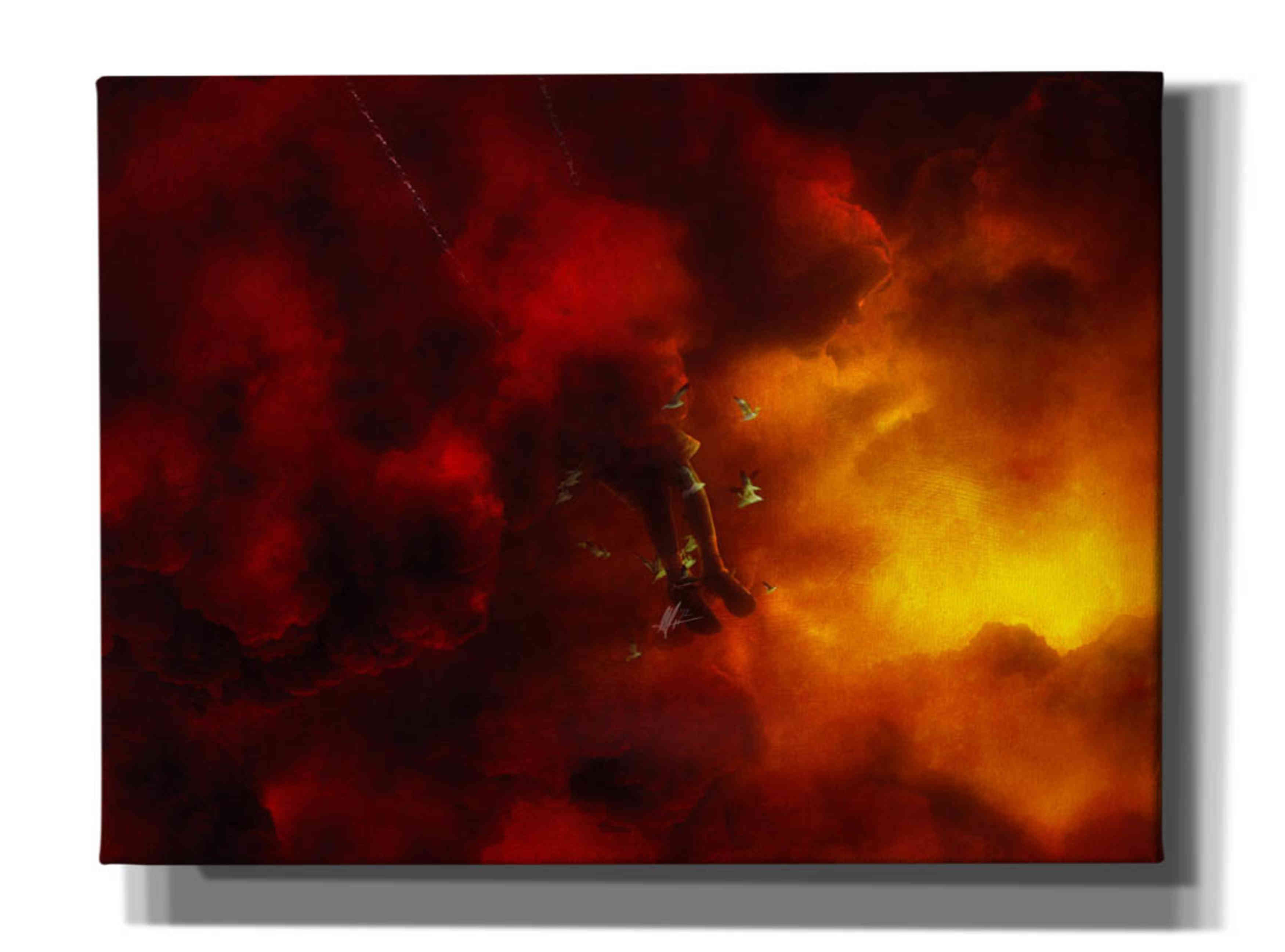 'A Dream of Doubts' by Mario Sanchez Nevado, Canvas Wall Art,Size B Landscape