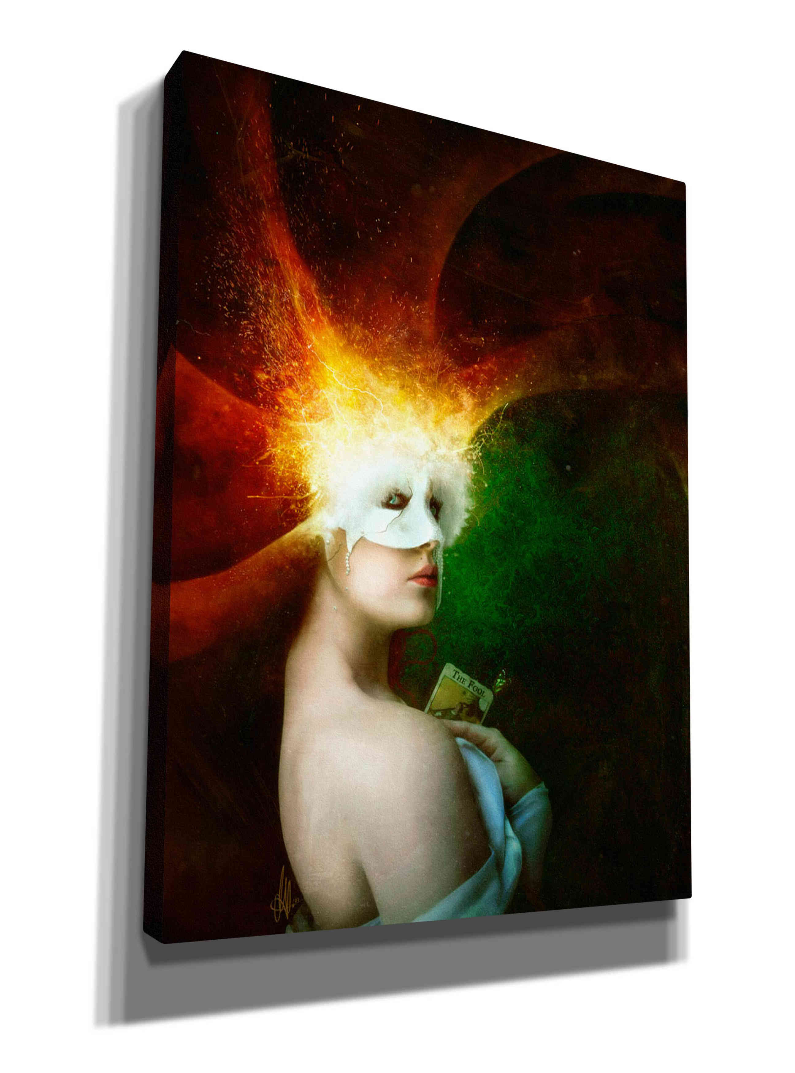'Eleanor' by Mario Sanchez Nevado, Canvas Wall Art,Size A Portrait