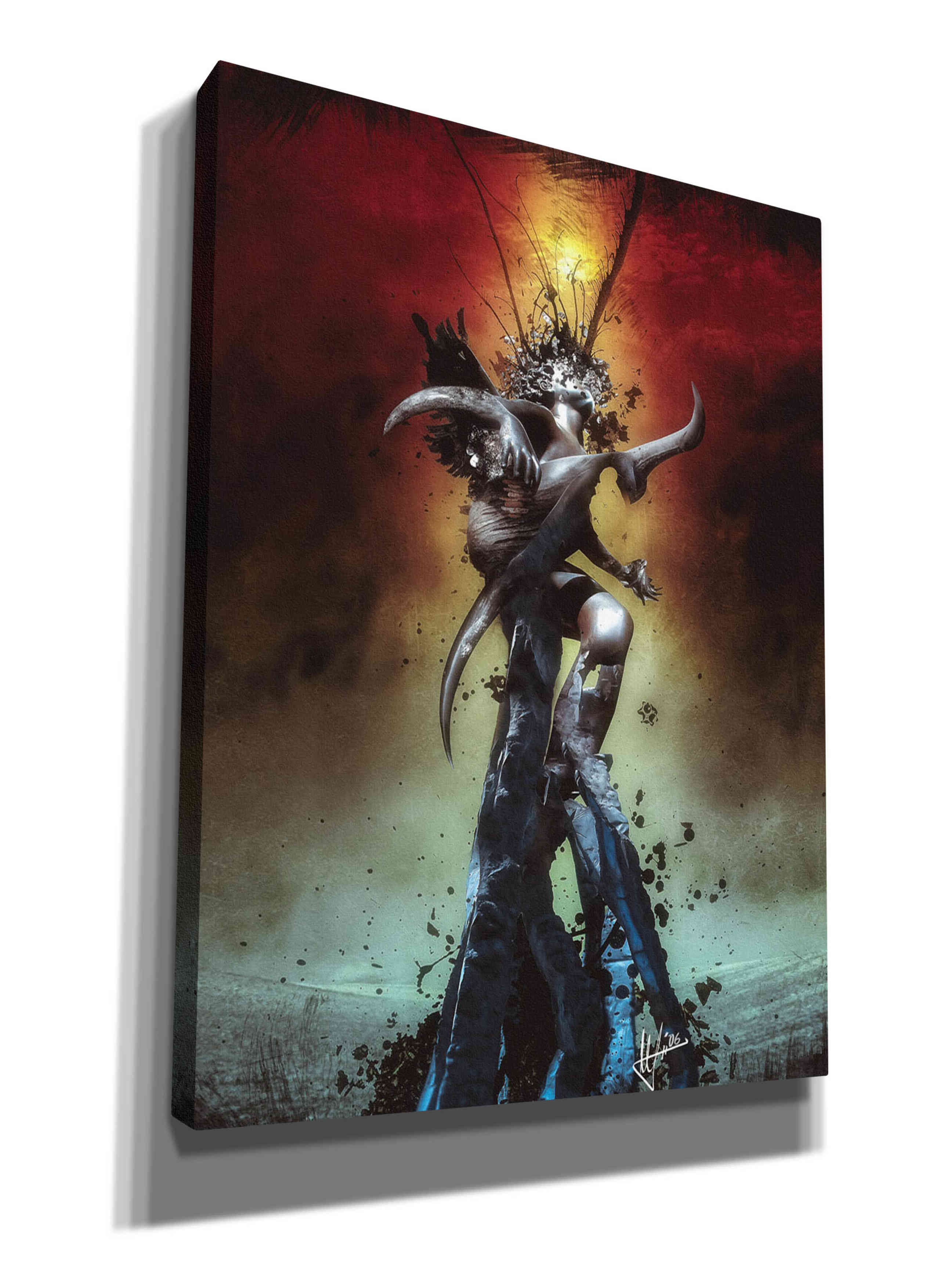 'Eternity' by Mario Sanchez Nevado, Canvas Wall Art,Size A Portrait